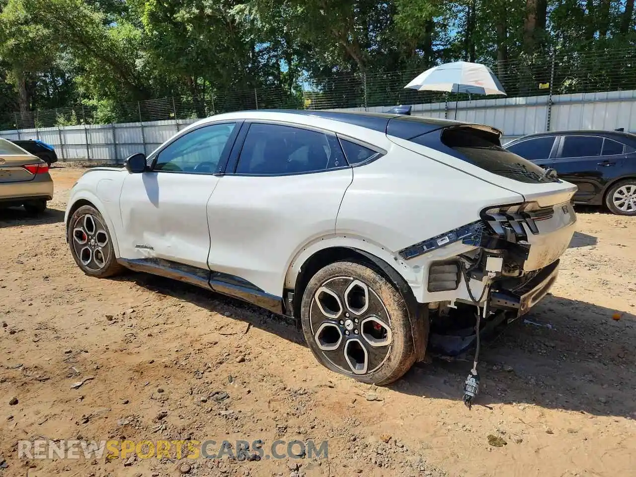2 fotografías del automóvil dañado 3FMTK4SE7PMA75207 FORD MUSTANG 2023