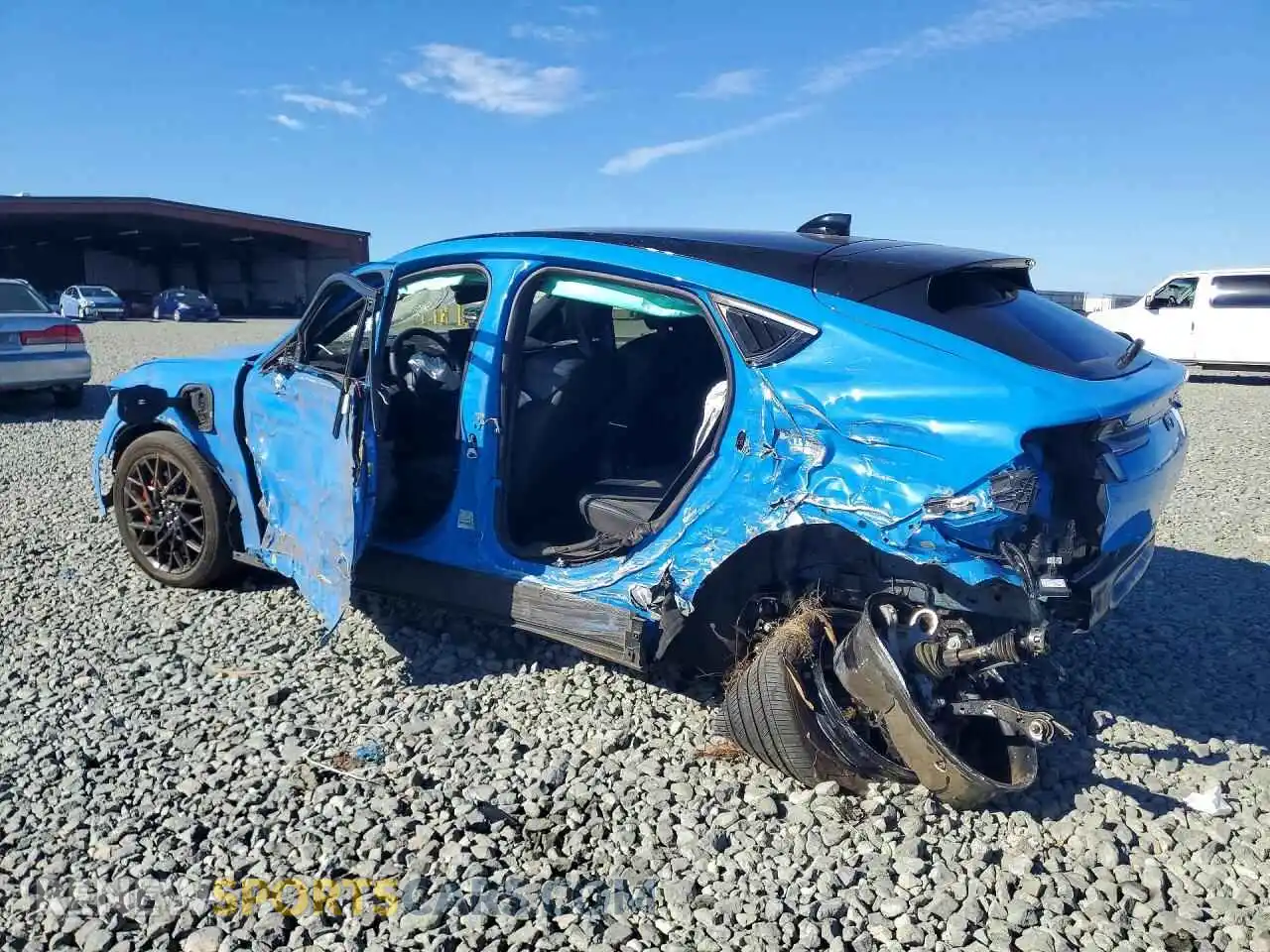 2 Photograph of a damaged car 3FMTK4SX5PMA63932 FORD MUSTANG 2023