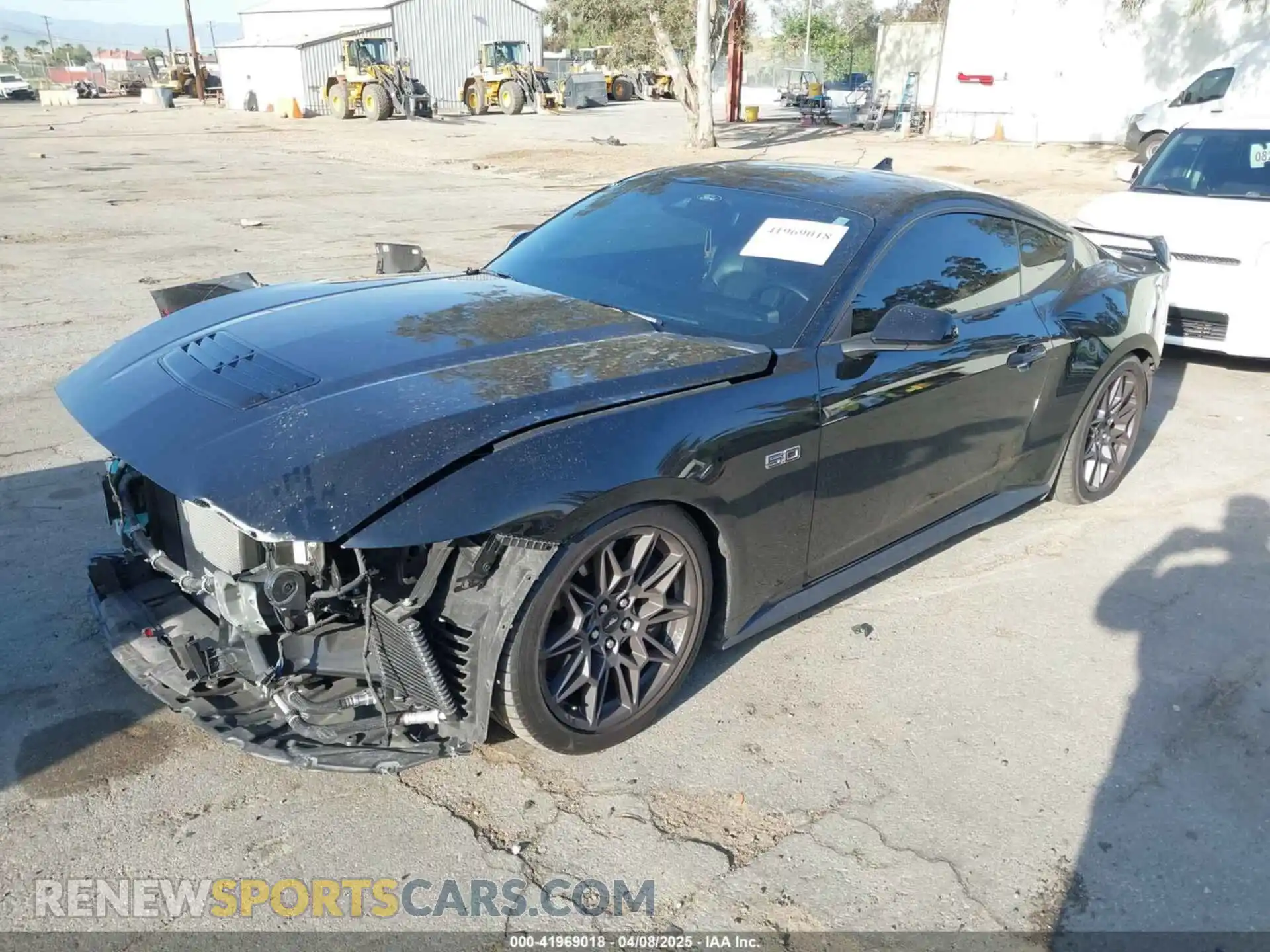 2 Photograph of a damaged car 1FA6P8CF6R5403149 FORD MUSTANG 2024