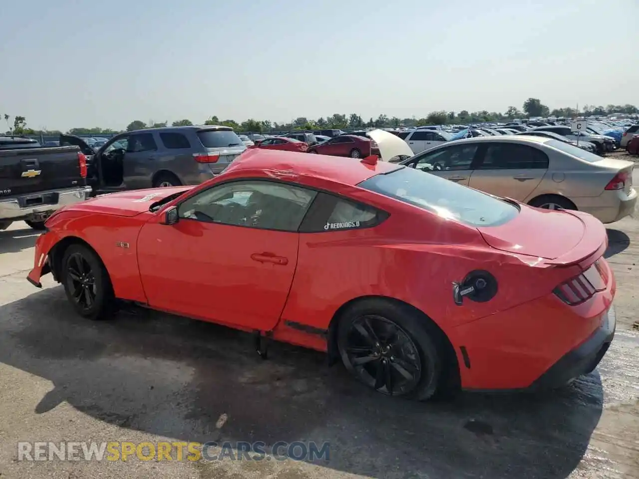 2 Photograph of a damaged car 1FA6P8CF6R5411994 FORD MUSTANG 2024