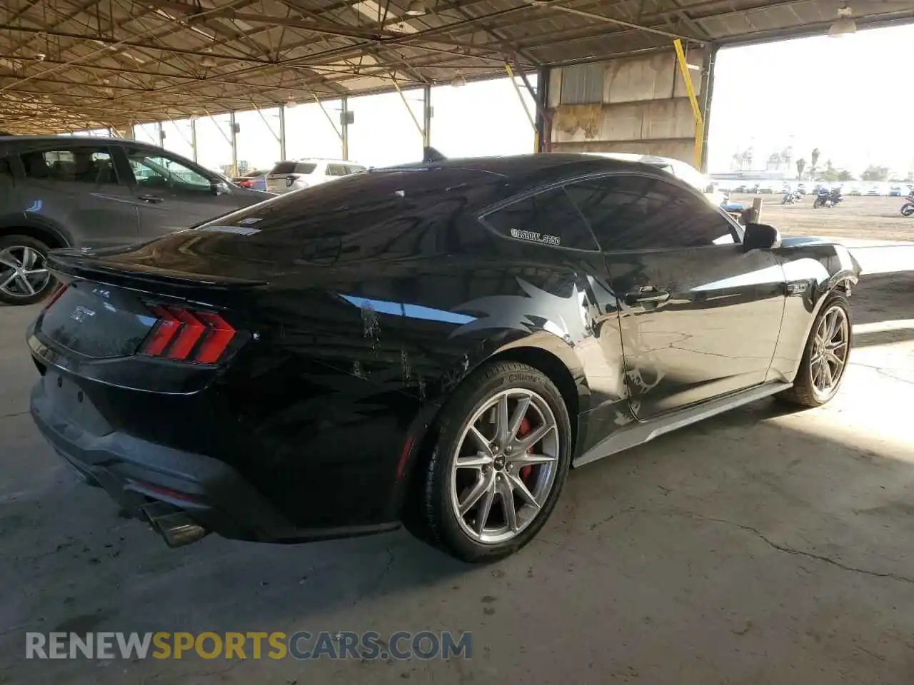 3 Photograph of a damaged car 1FA6P8CF6R5427872 FORD MUSTANG 2024