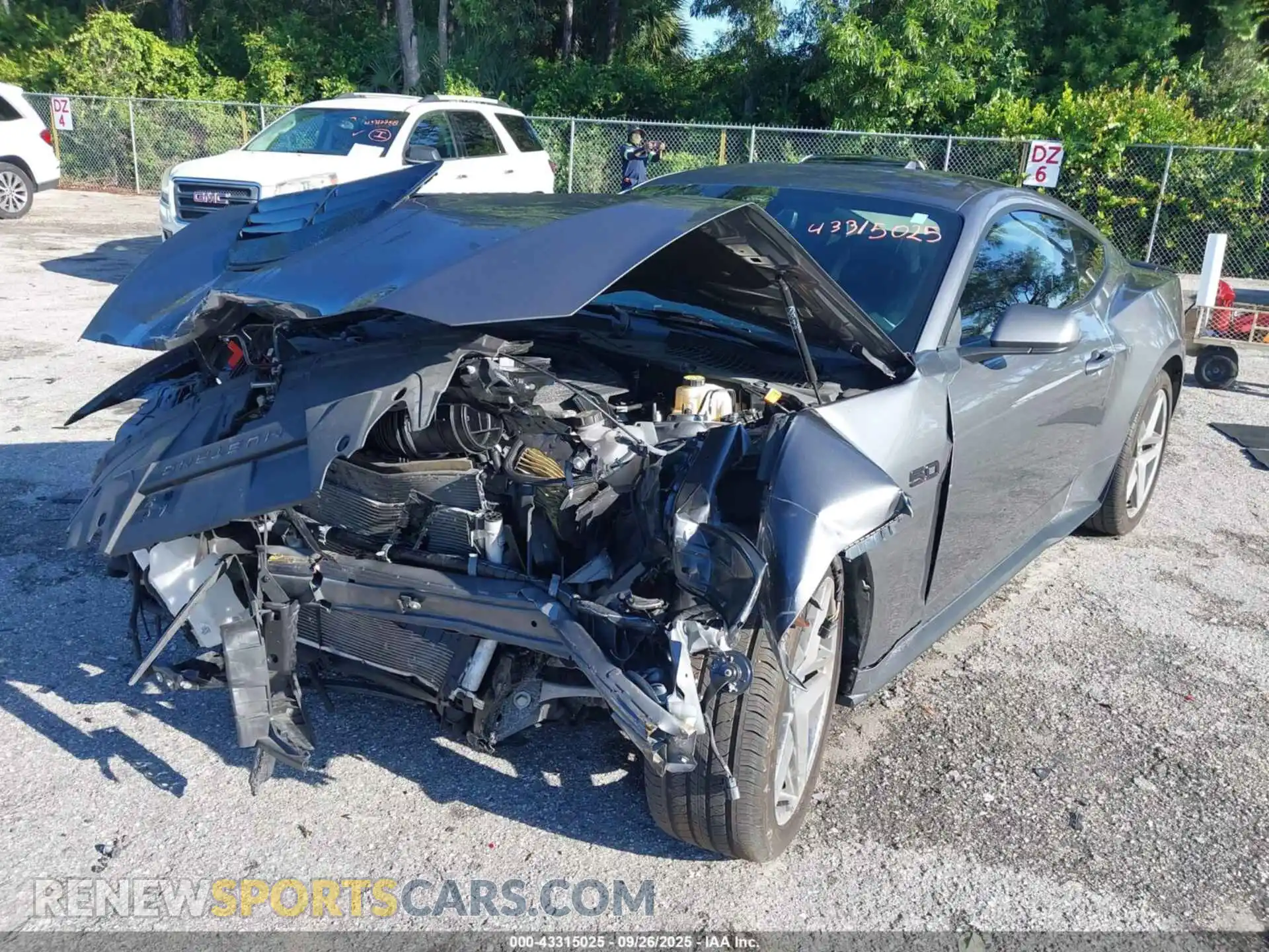 2 Photograph of a damaged car 1FA6P8CF7R5430151 FORD MUSTANG 2024