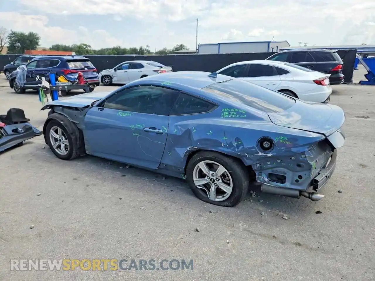 2 Photograph of a damaged car 1FA6P8TH2R5114898 FORD MUSTANG 2024