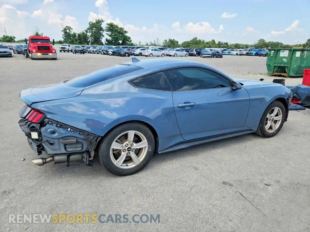 3 Photograph of a damaged car 1FA6P8TH2R5114898 FORD MUSTANG 2024