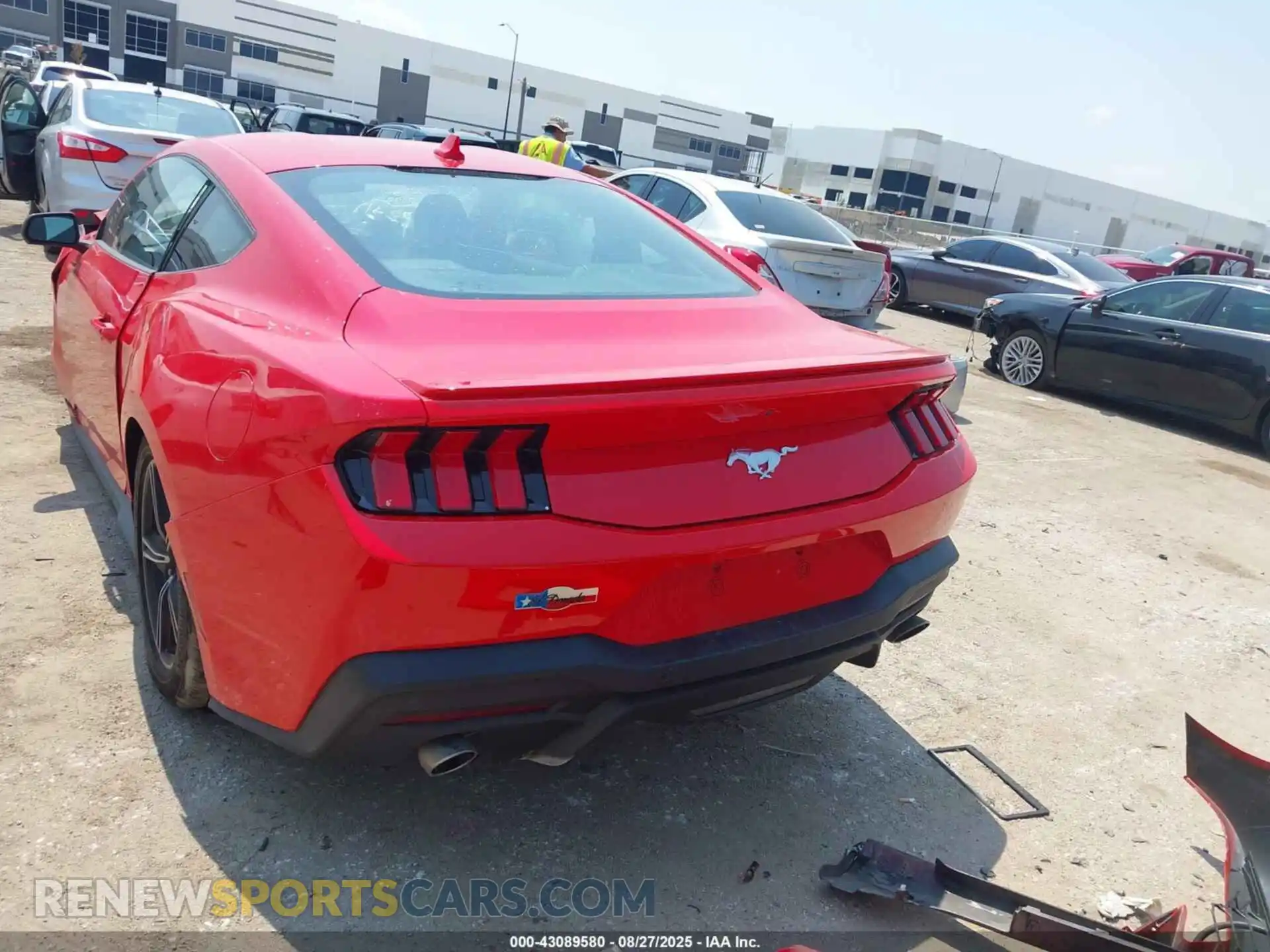 3 Фотография поврежденного автомобиля 1FA6P8TH3R5125957 FORD MUSTANG 2024