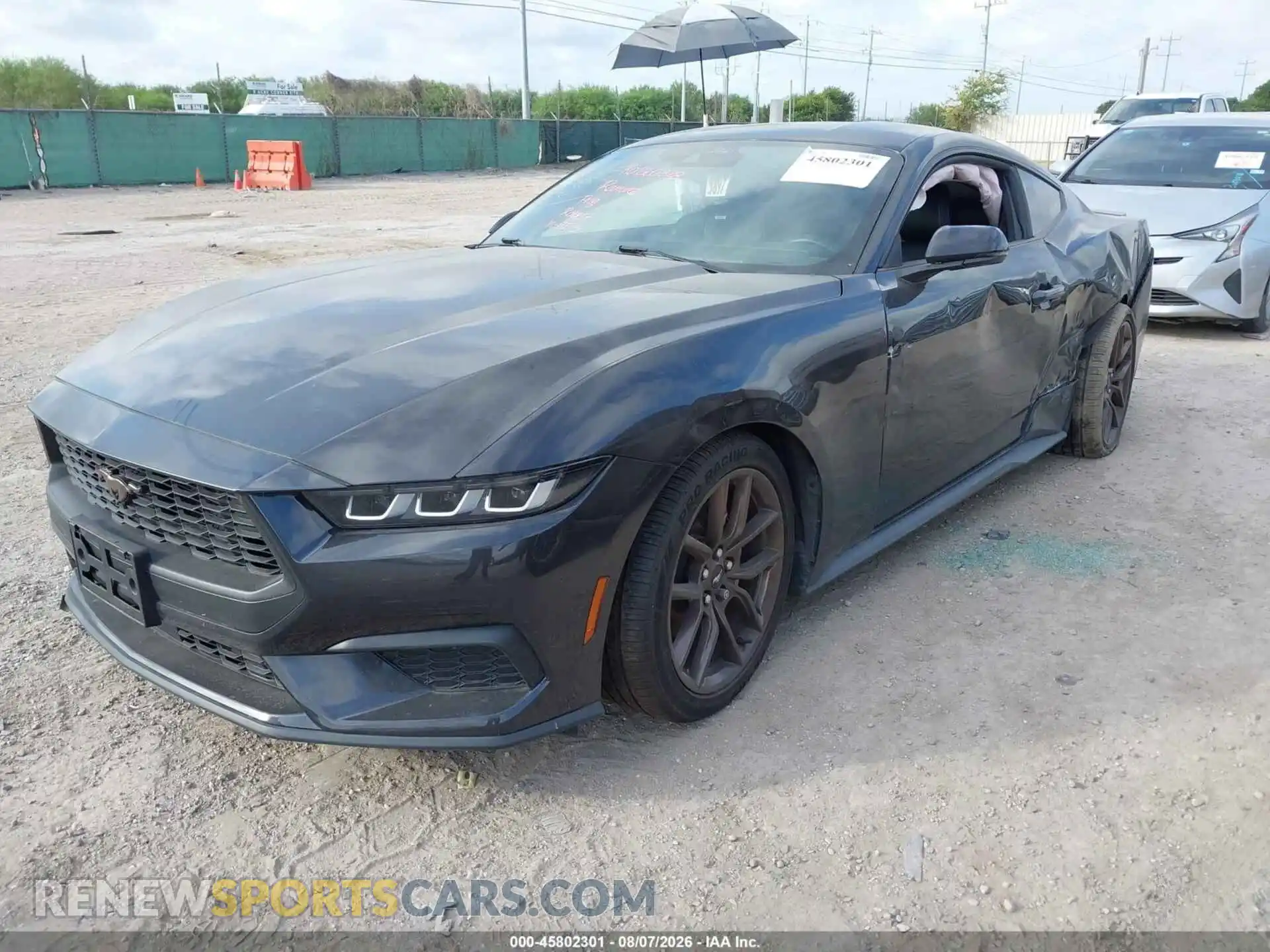 2 Photograph of a damaged car 1FA6P8TH4R5110142 FORD MUSTANG 2024
