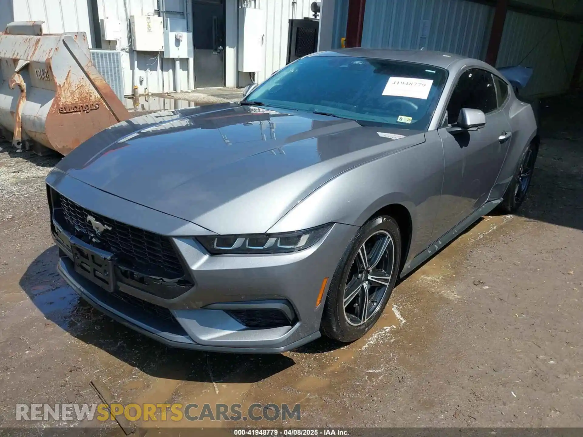 2 fotografías del automóvil dañado 1FA6P8TH7R5138548 FORD MUSTANG 2024