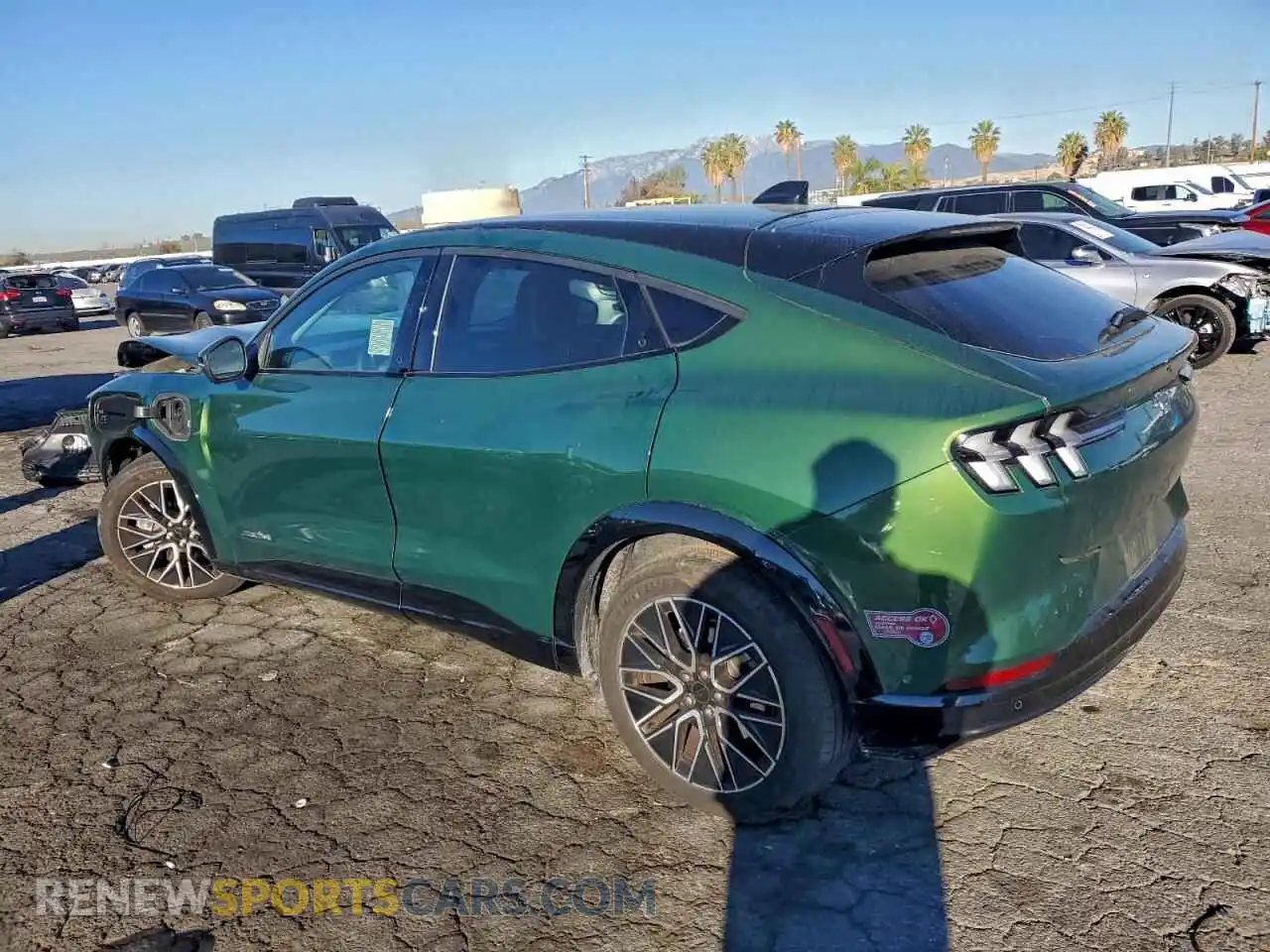 2 Photograph of a damaged car 3FMTK3SU8RMA06384 FORD MUSTANG 2024