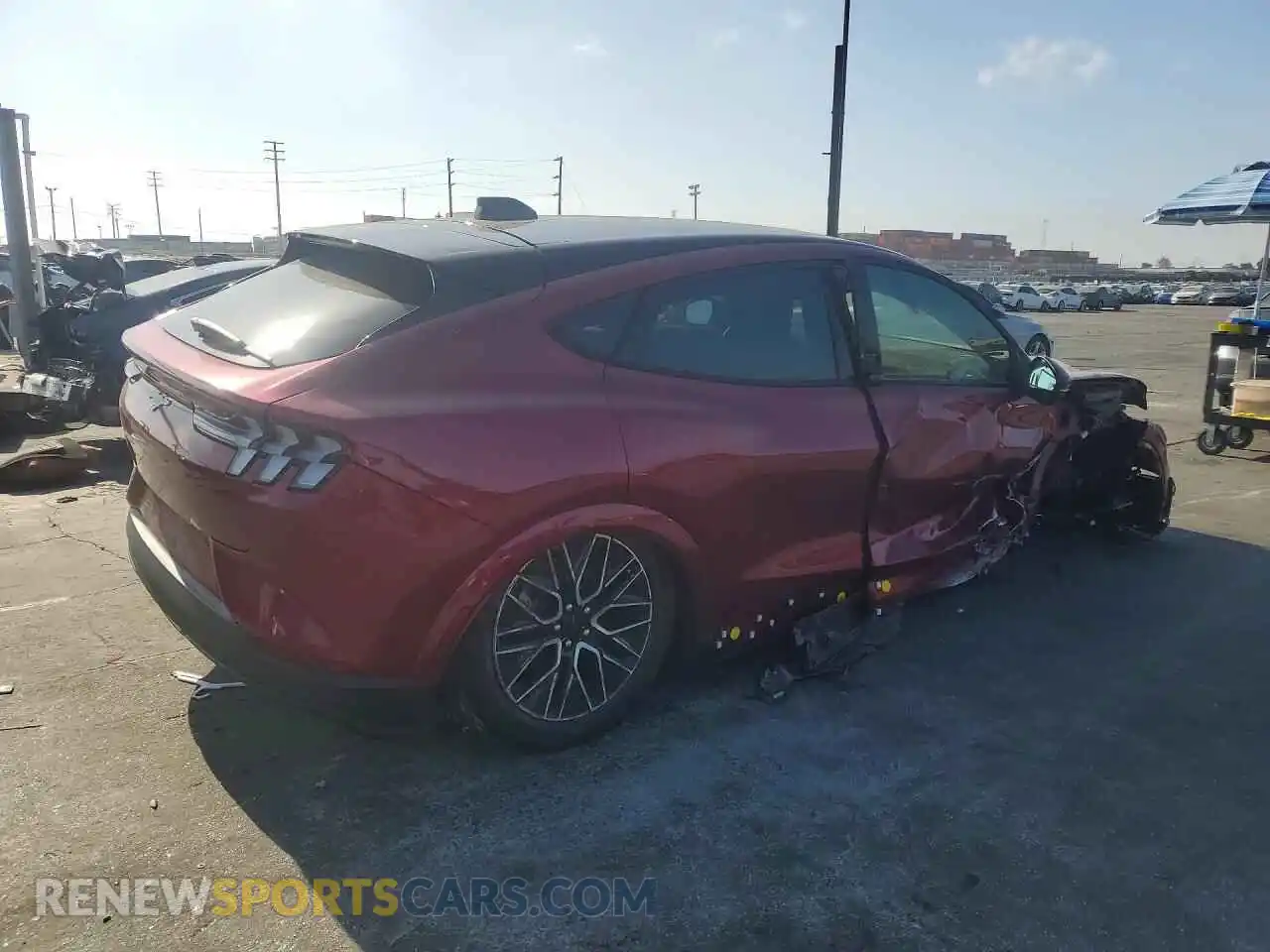 3 Photograph of a damaged car 3FMTK3R76SMA07619 FORD MUSTANG 2025