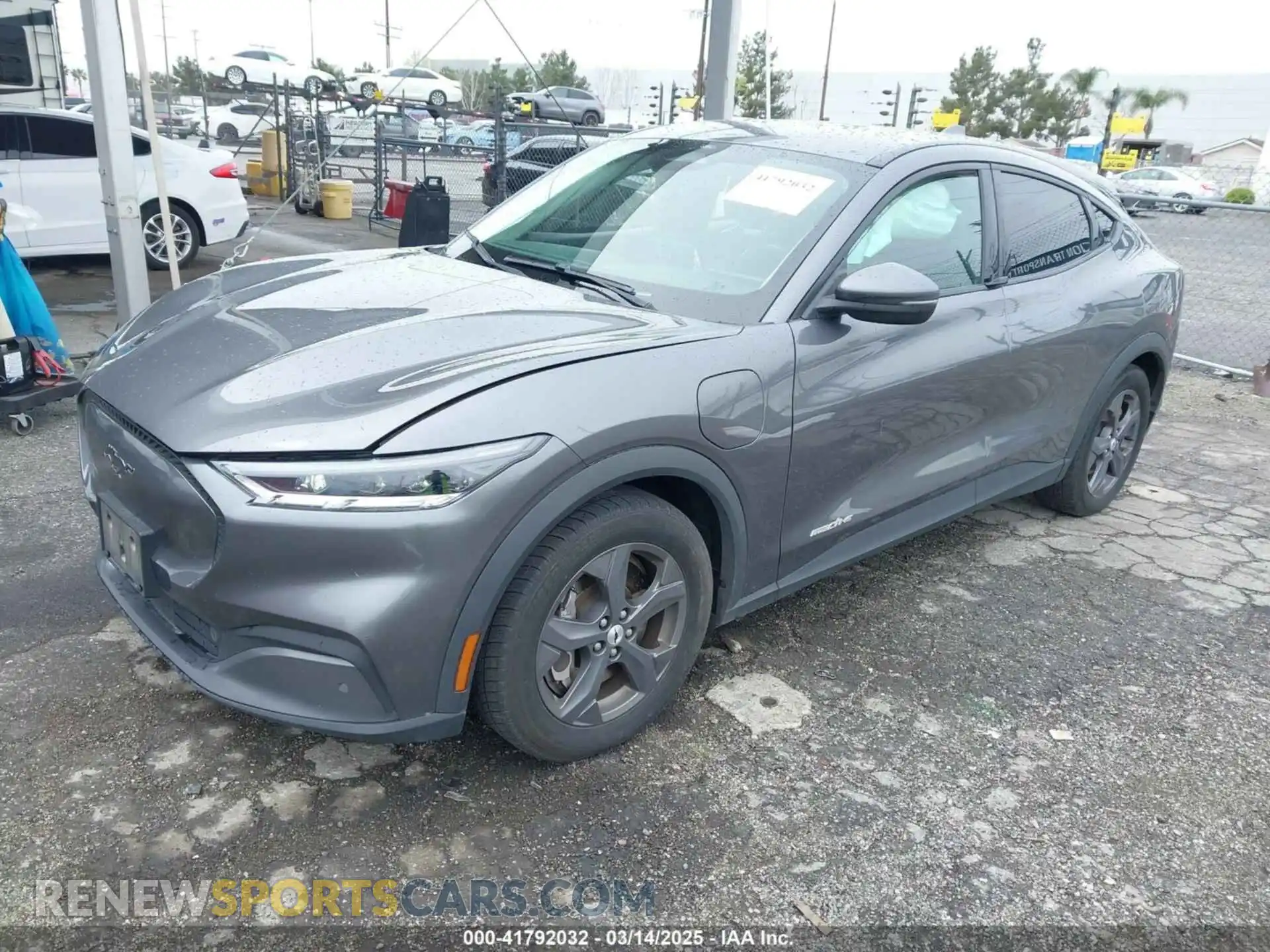 2 Photograph of a damaged car 3FMTK1RM8MMA35029 FORD MUSTANG MACH-E 2021