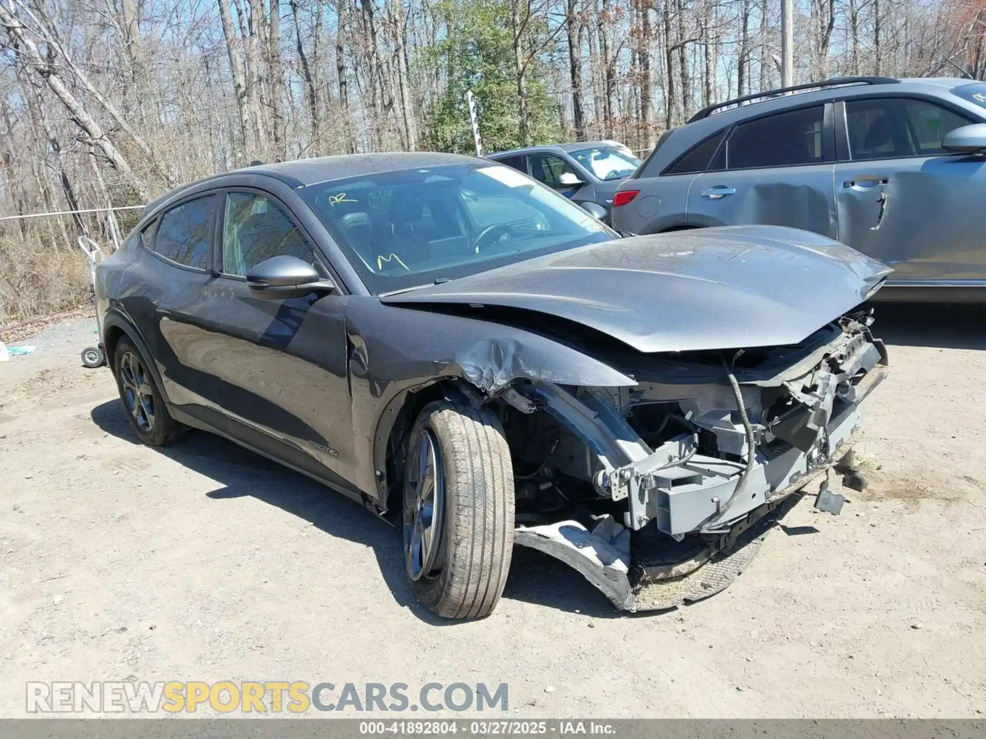 1 Photograph of a damaged car 3FMTK1SS4MMA34887 FORD MUSTANG MACH-E 2021