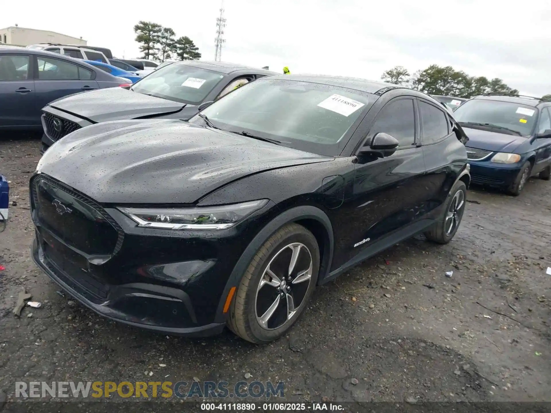 2 Photograph of a damaged car 3FMTK1SS5MMA28824 FORD MUSTANG MACH-E 2021