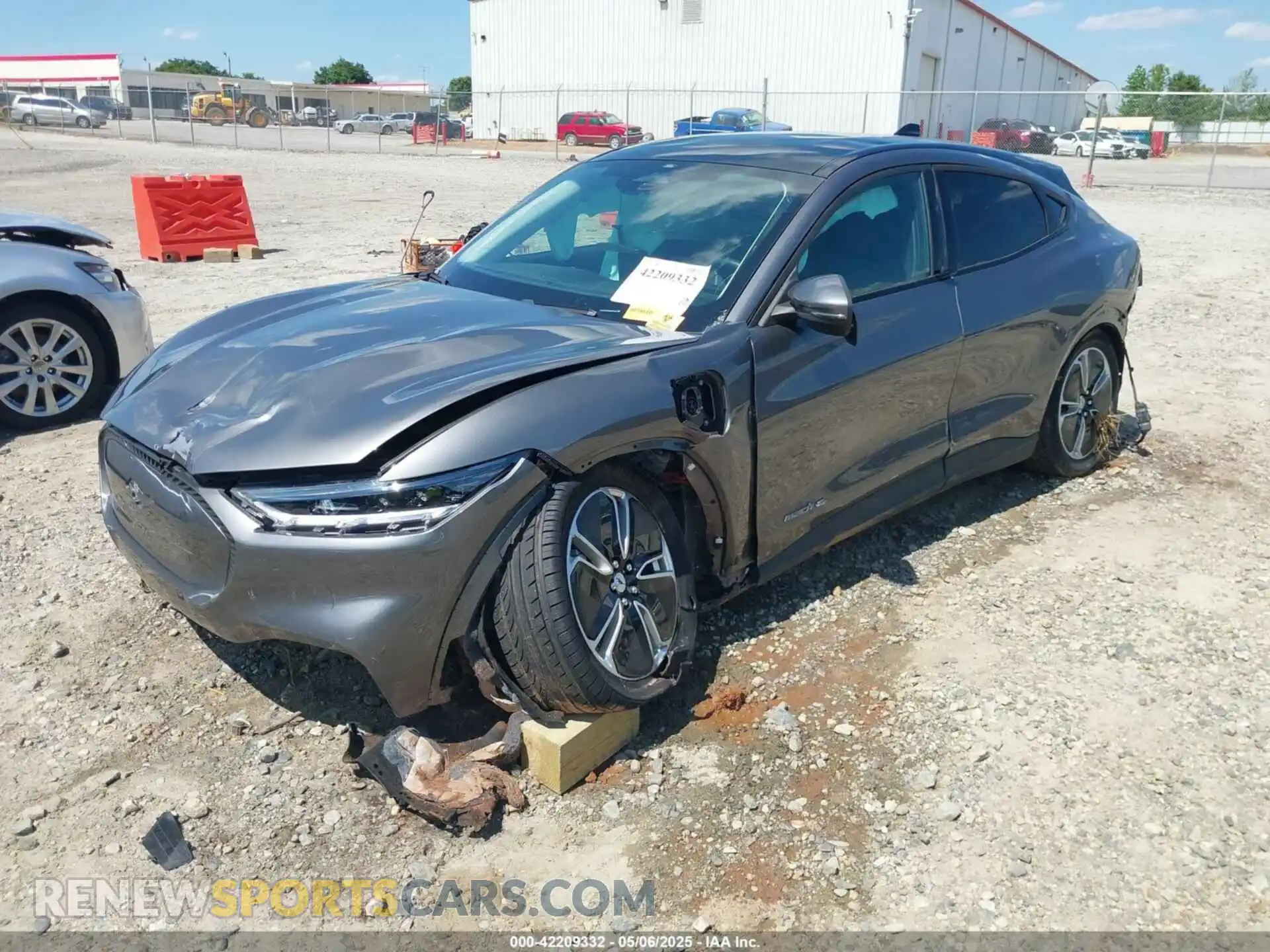 2 Photograph of a damaged car 3FMTK1SSXMMA25207 FORD MUSTANG MACH-E 2021