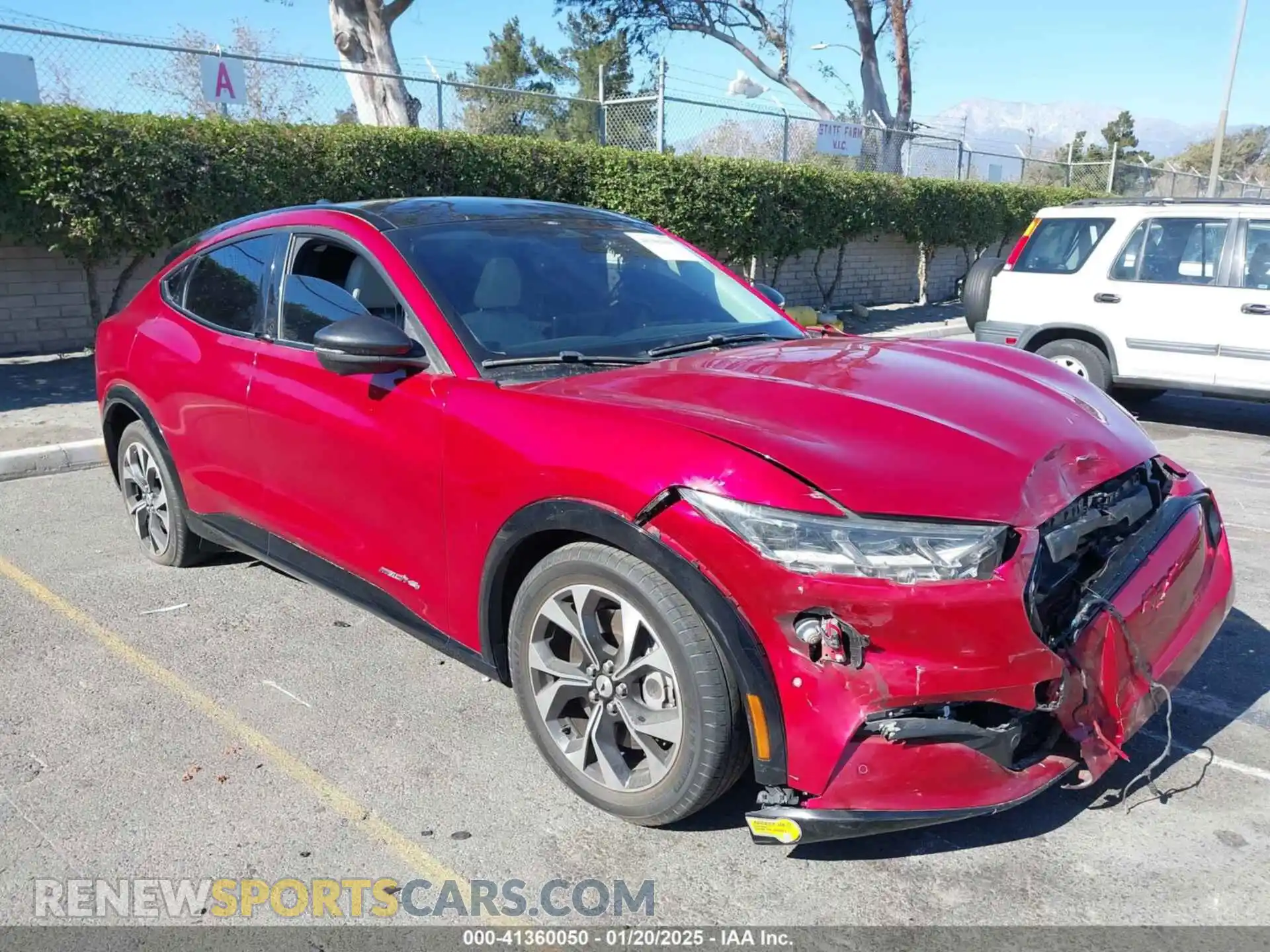 1 Photograph of a damaged car 3FMTK3SS4MMA58585 FORD MUSTANG MACH-E 2021