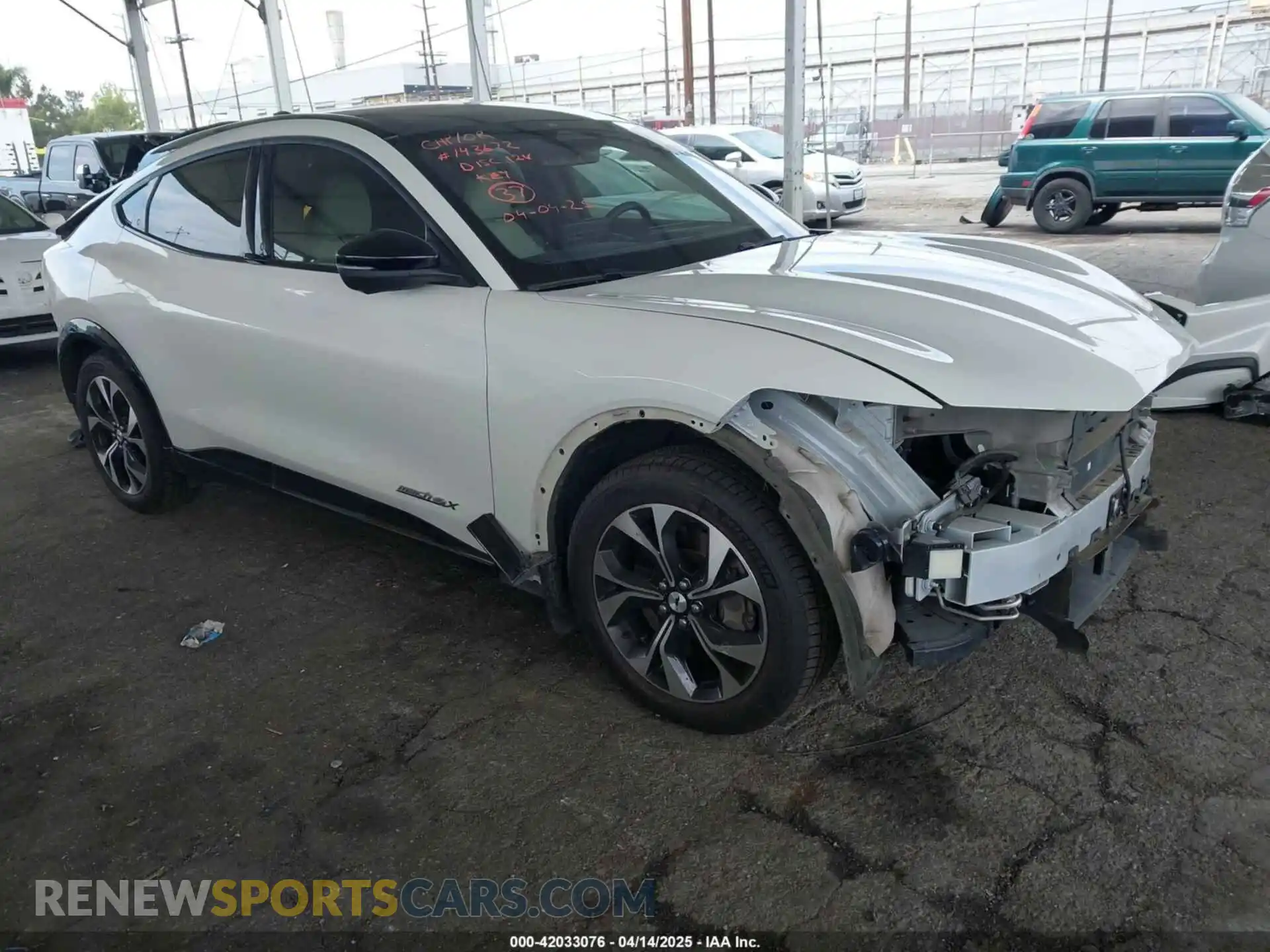 1 Photograph of a damaged car 3FMTK3SU6MMA27937 FORD MUSTANG MACH-E 2021