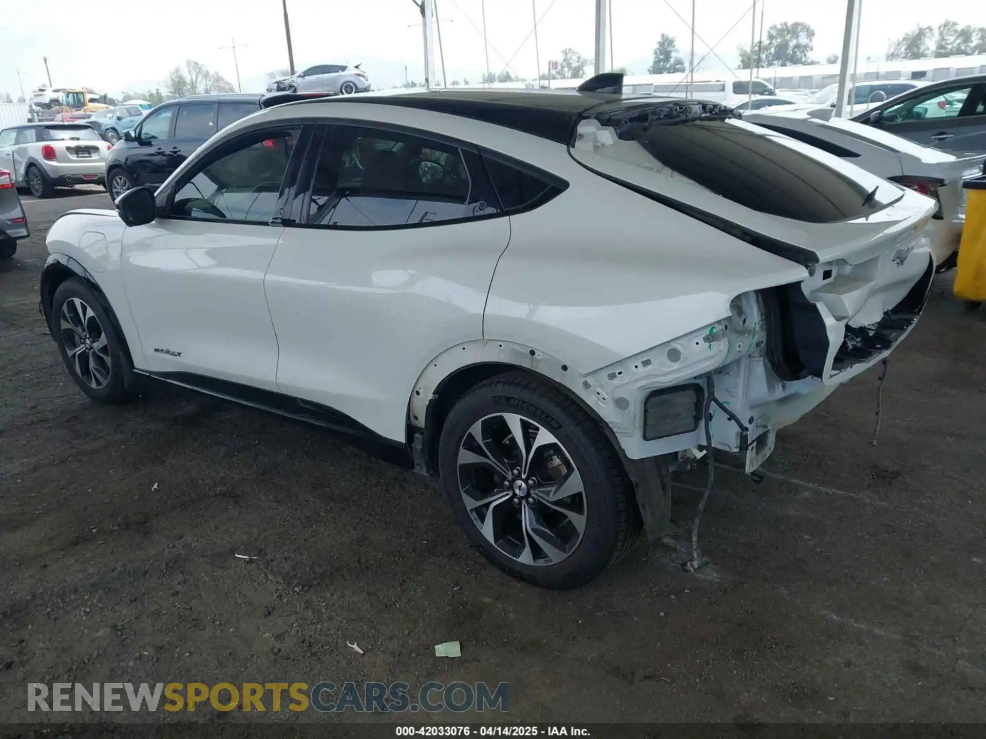 3 Photograph of a damaged car 3FMTK3SU6MMA27937 FORD MUSTANG MACH-E 2021