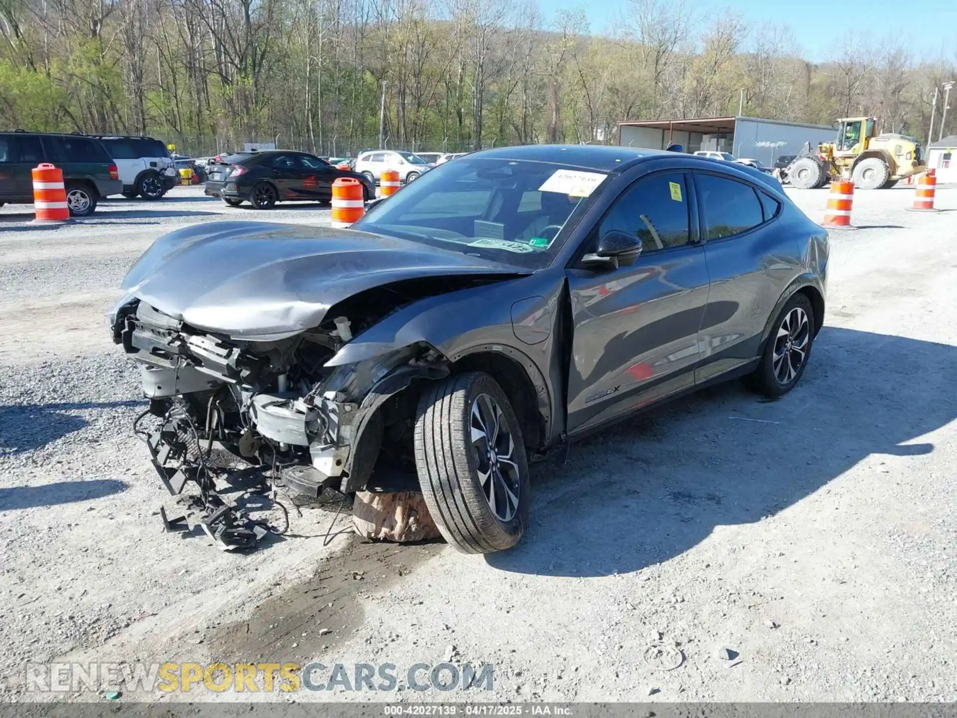 2 Photograph of a damaged car 3FMTK3SUXMMA03351 FORD MUSTANG MACH-E 2021