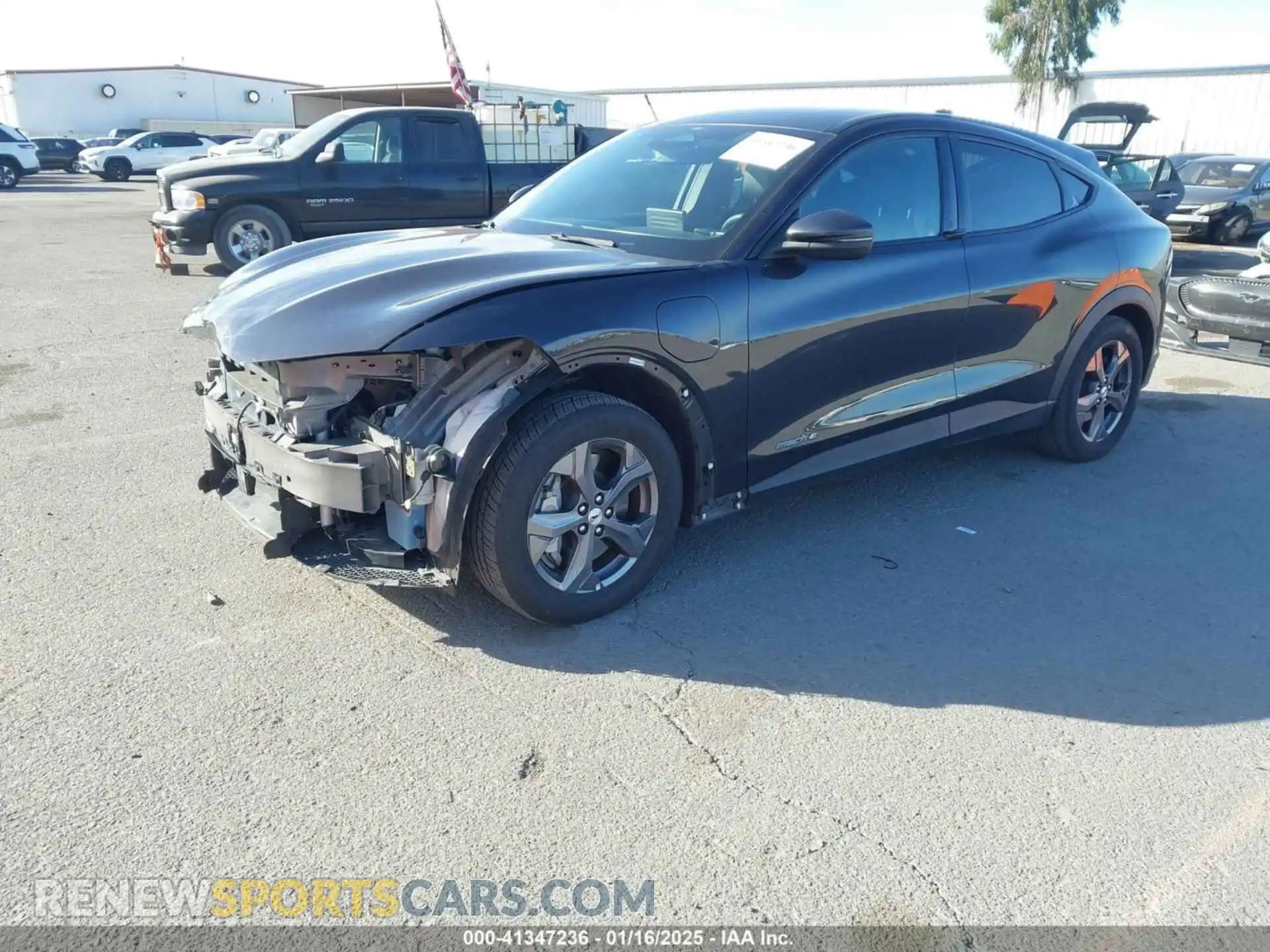 2 Photograph of a damaged car 3FMTK1RM9NMA44548 FORD MUSTANG MACH-E 2022