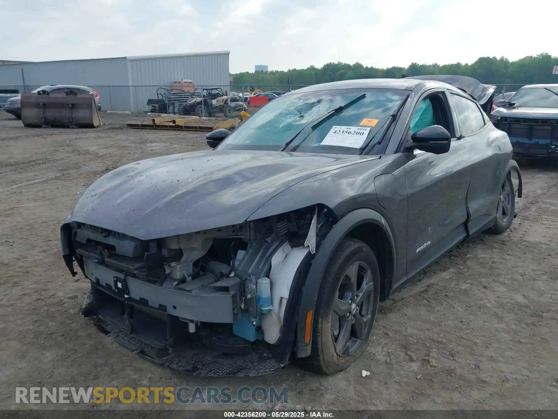 2 Photograph of a damaged car 3FMTK1SS4PMA00937 FORD MUSTANG MACH-E 2023