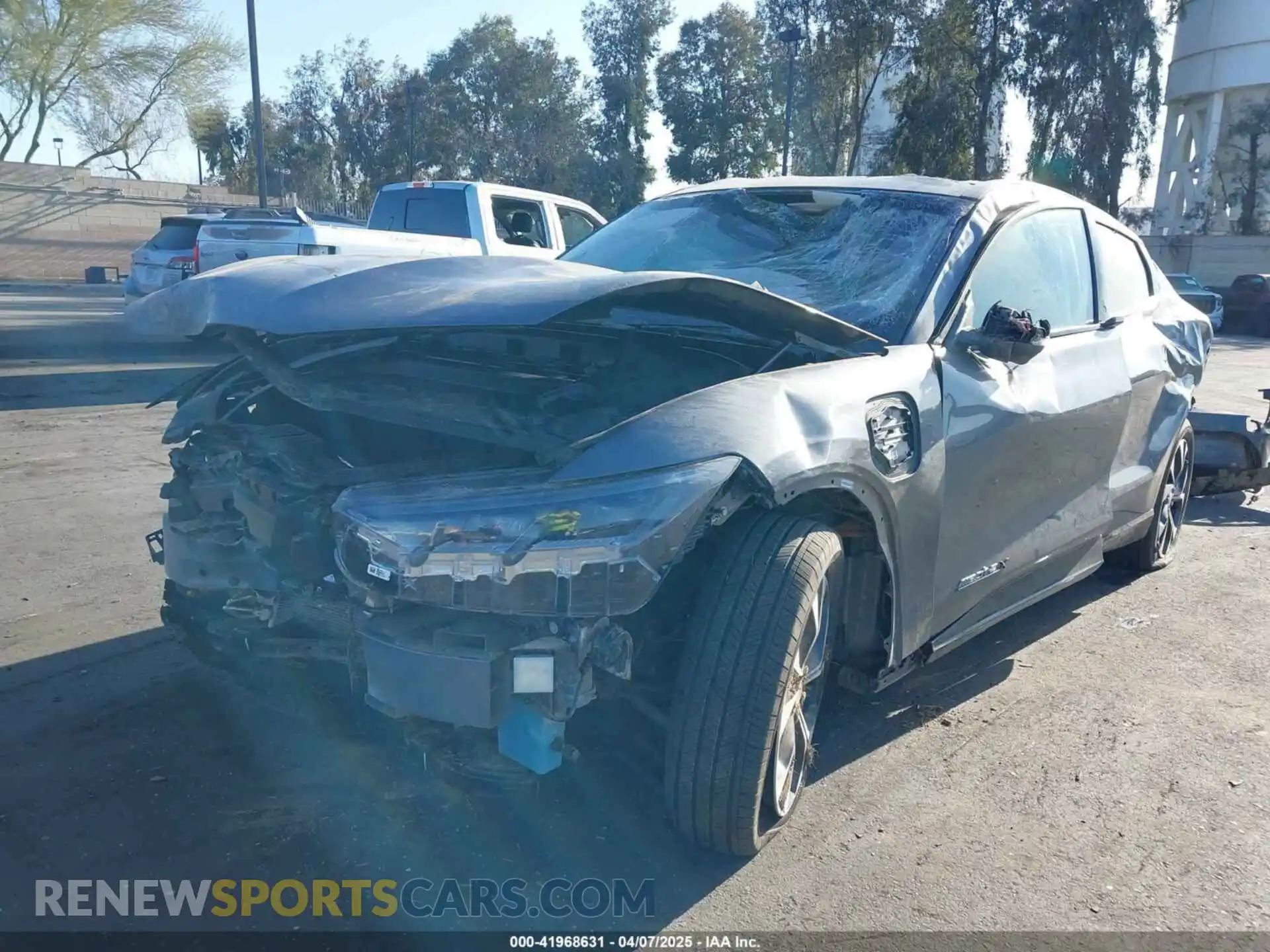 2 Photograph of a damaged car 3FMTK3R70PMA41546 FORD MUSTANG MACH-E 2023