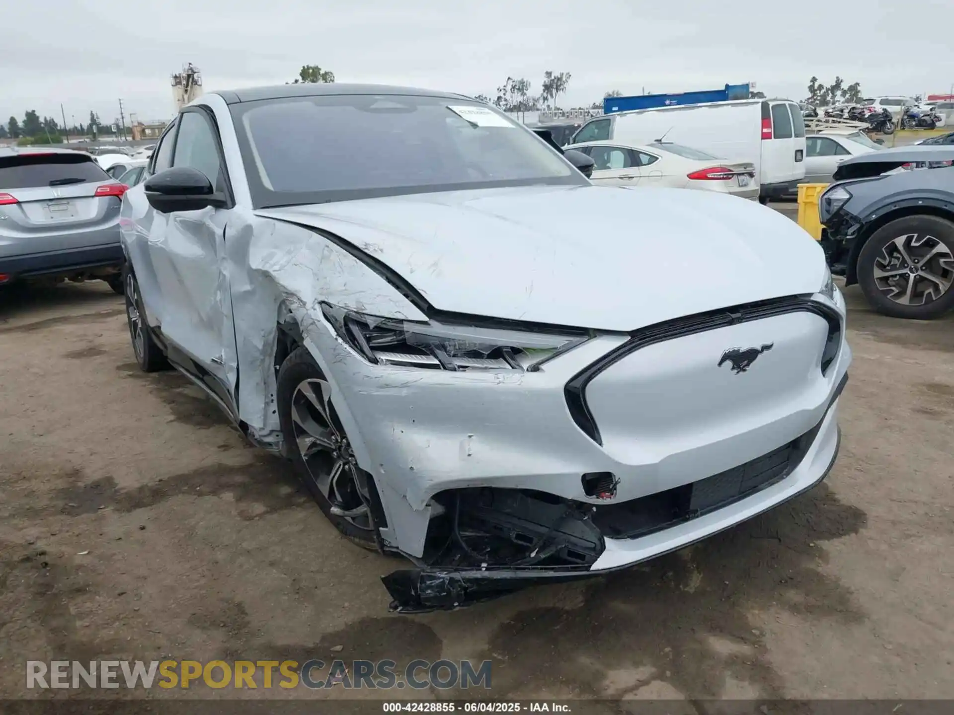 1 Photograph of a damaged car 3FMTK3R74PMA41565 FORD MUSTANG MACH-E 2023
