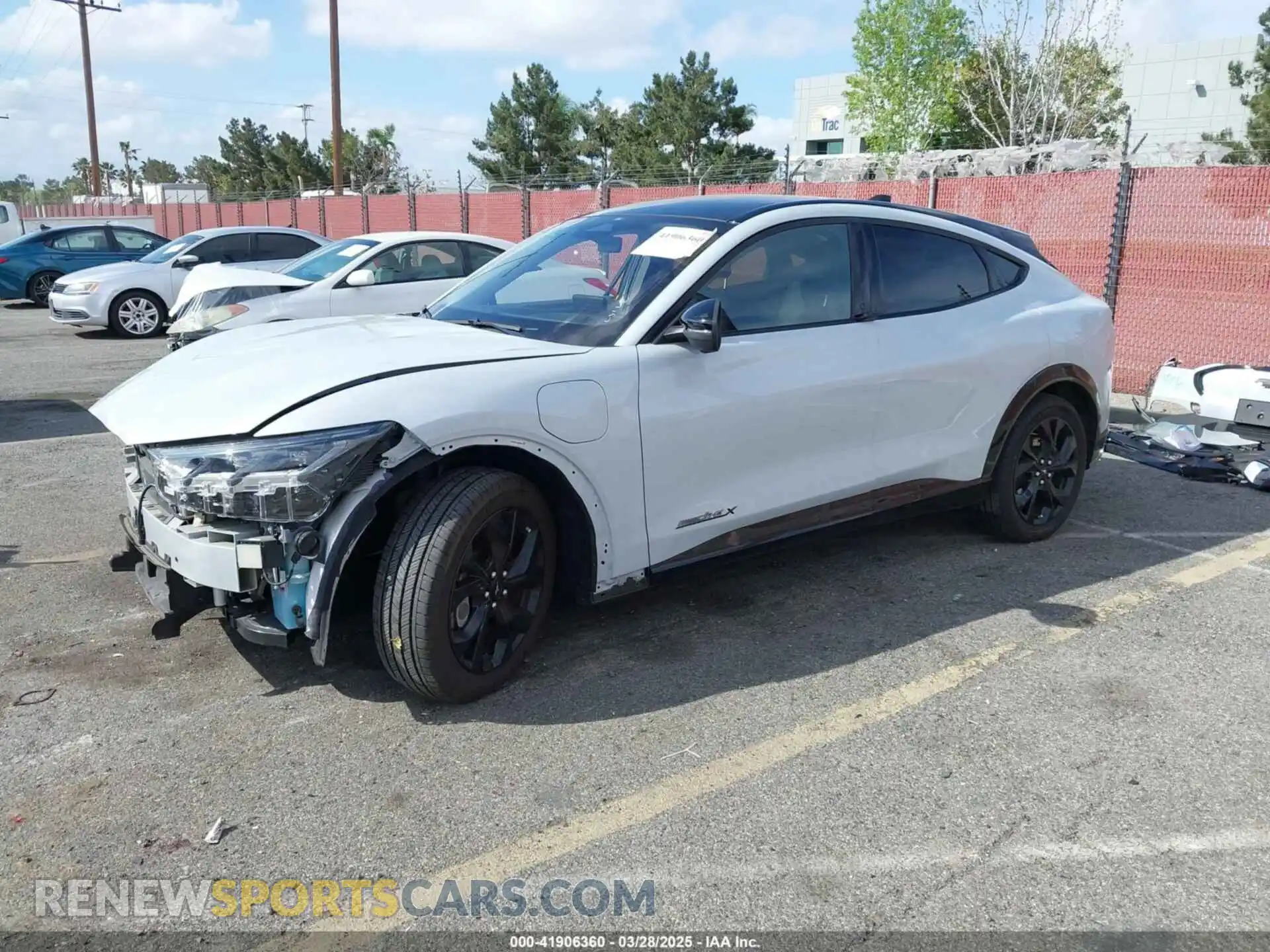 2 Photograph of a damaged car 3FMTK3R75PMA92248 FORD MUSTANG MACH-E 2023