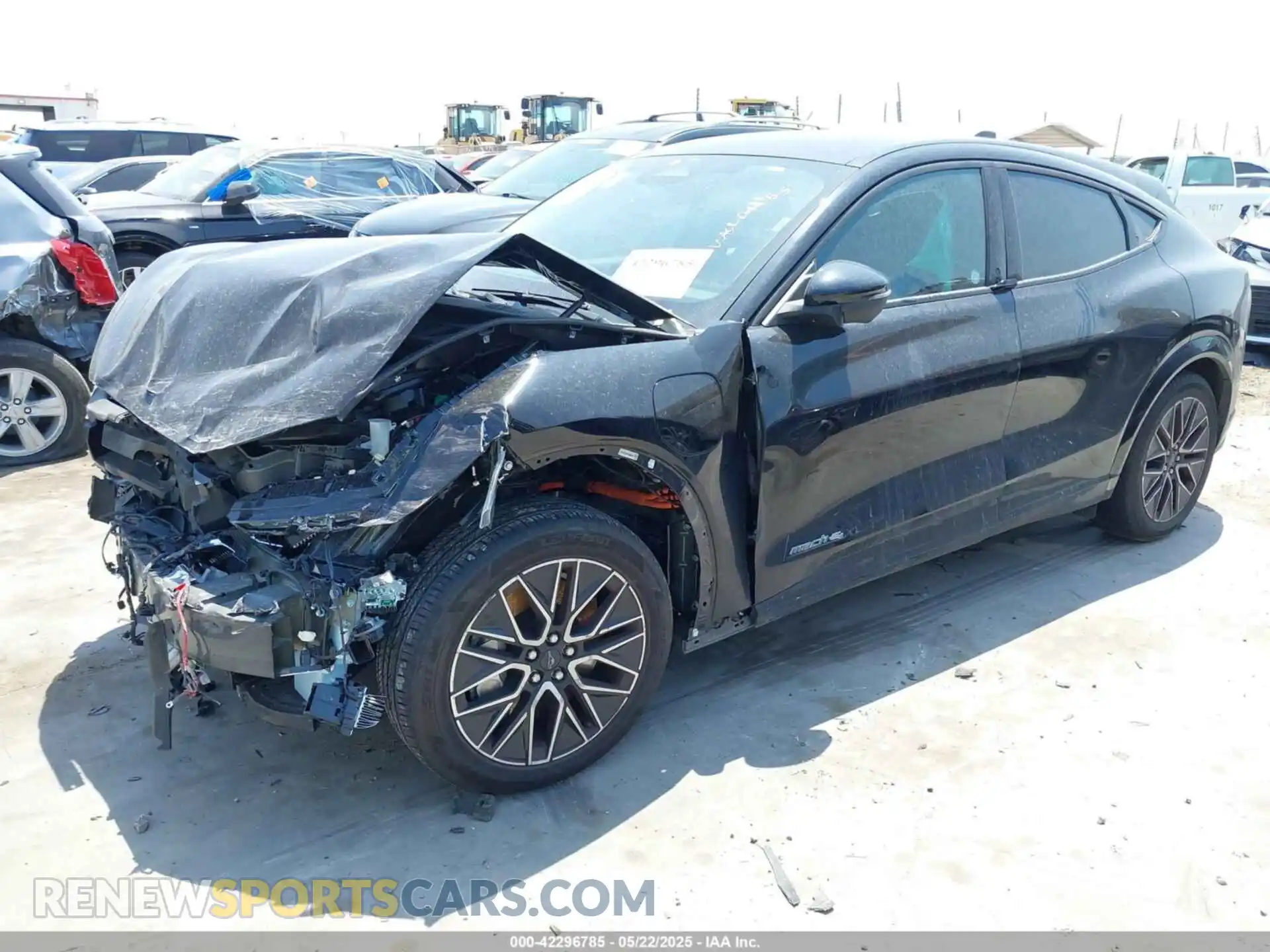 2 Photograph of a damaged car 3FMTK3SU6RMA04875 FORD MUSTANG MACH-E 2024