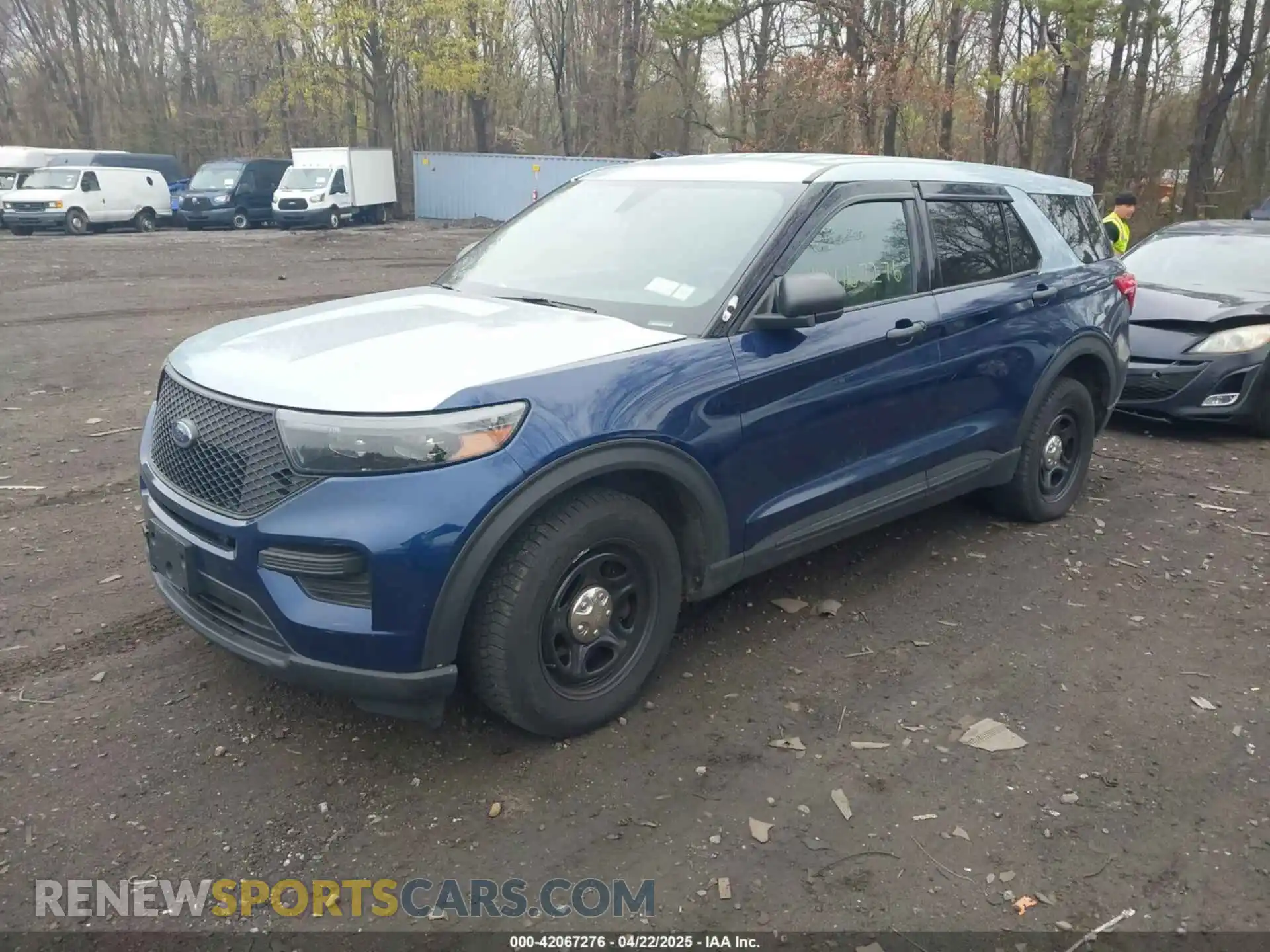 2 Photograph of a damaged car 1FM5K8AB8MGA19015 FORD POLICE INTERCEPTOR 2021