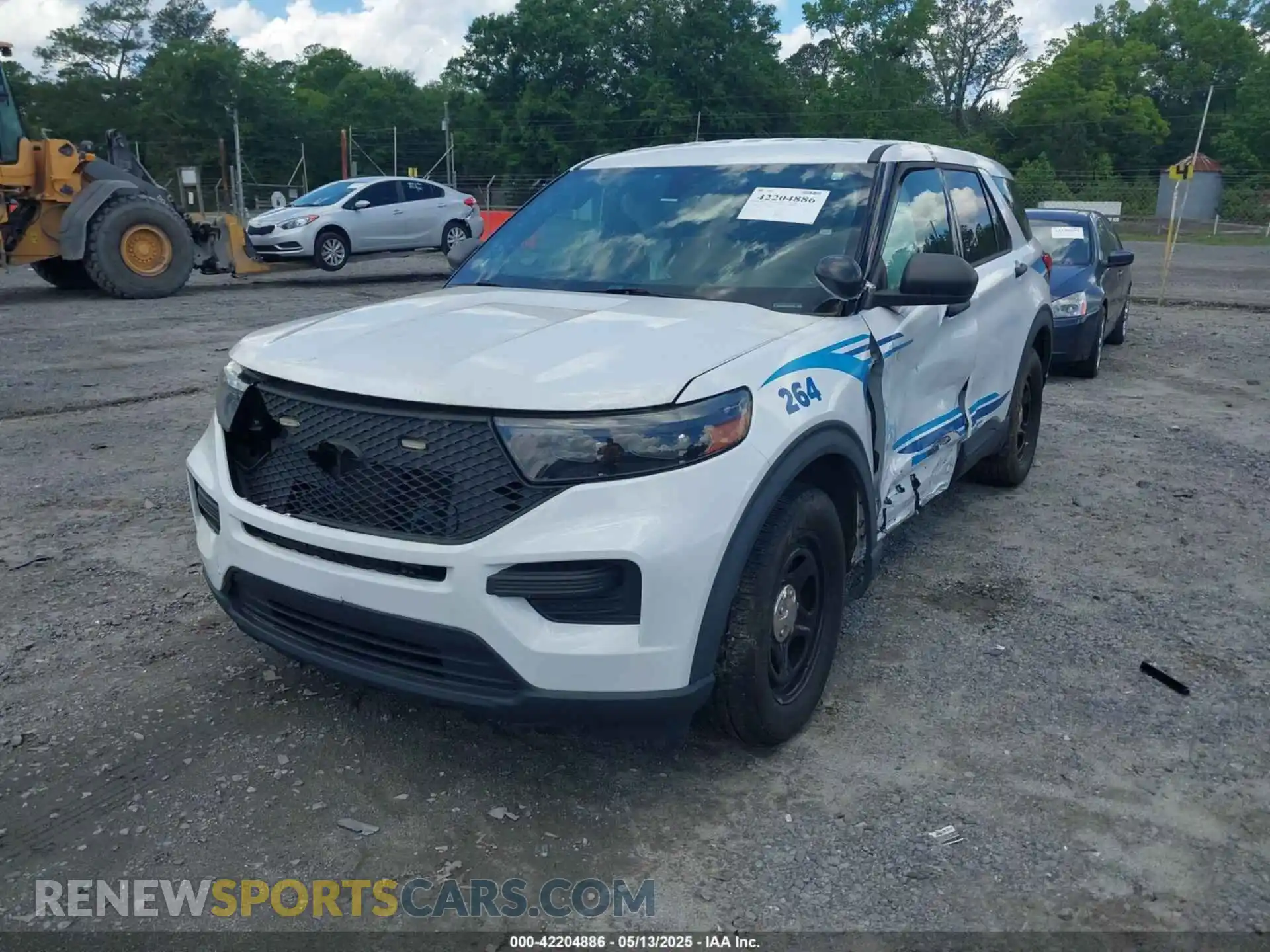 2 fotografías del automóvil dañado 1FM5K8AB9LGC34904 FORD POLICE INTERCEPTOR UTILITY 2020