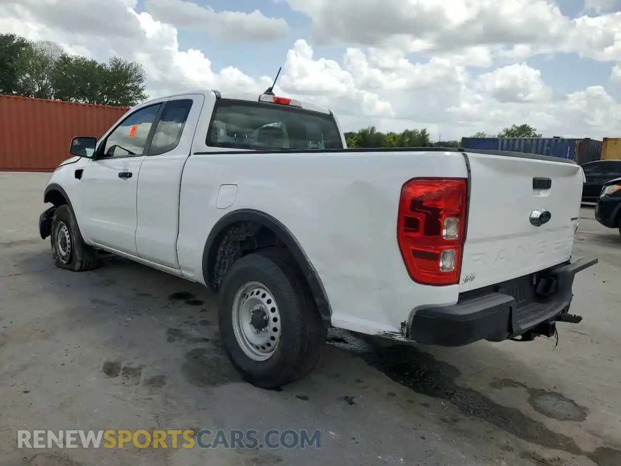 2 Photograph of a damaged car 1FTER1EH0KLA73774 FORD RANGER 2019