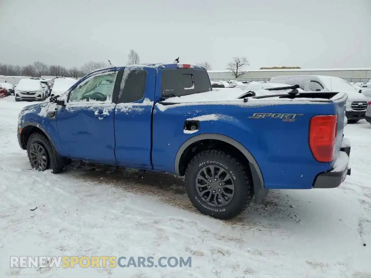 2 fotografías del automóvil dañado 1FTER1FH4KLB07374 FORD RANGER 2019