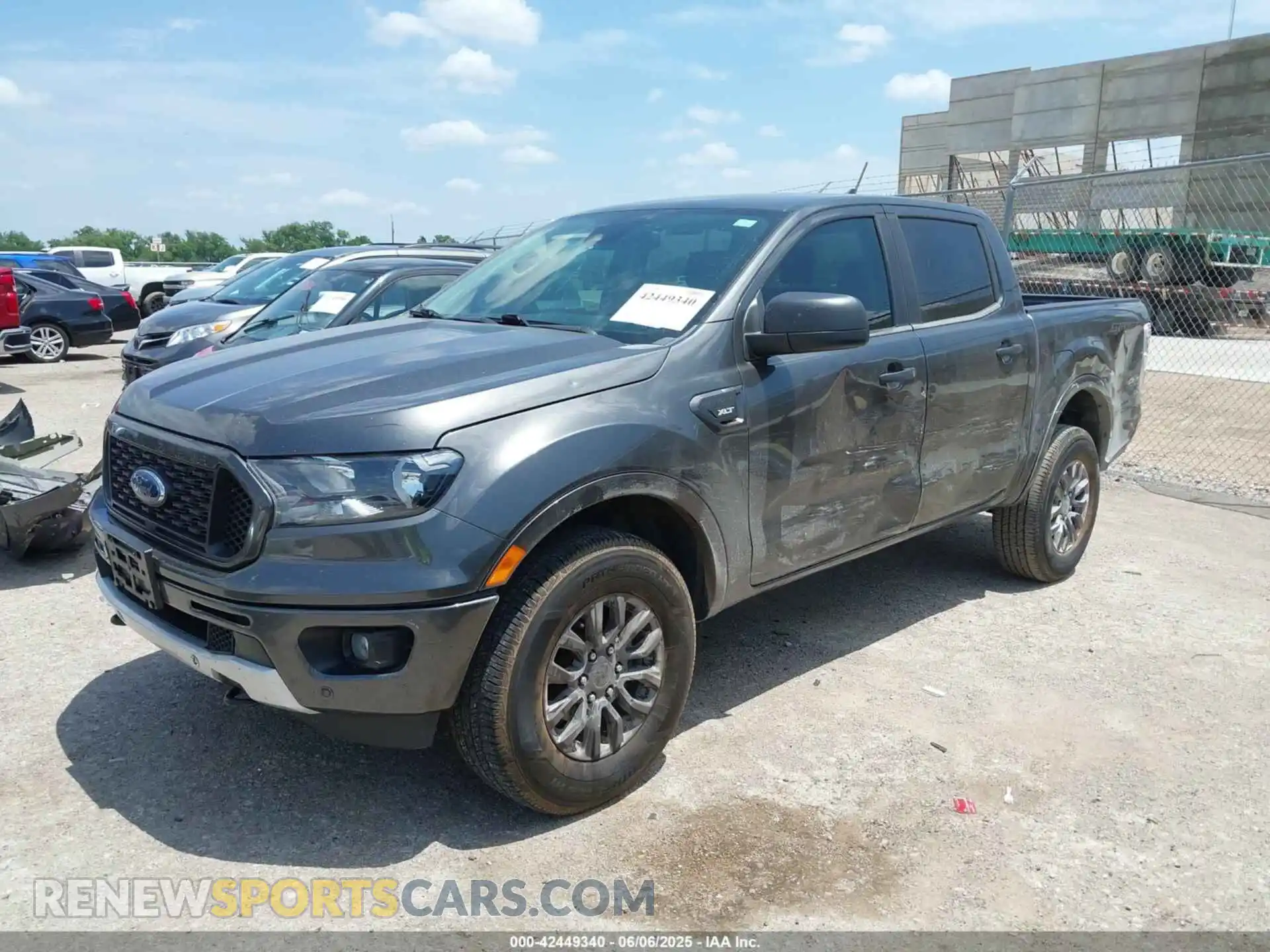 2 Photograph of a damaged car 1FTER4EH1KLA98569 FORD RANGER 2019