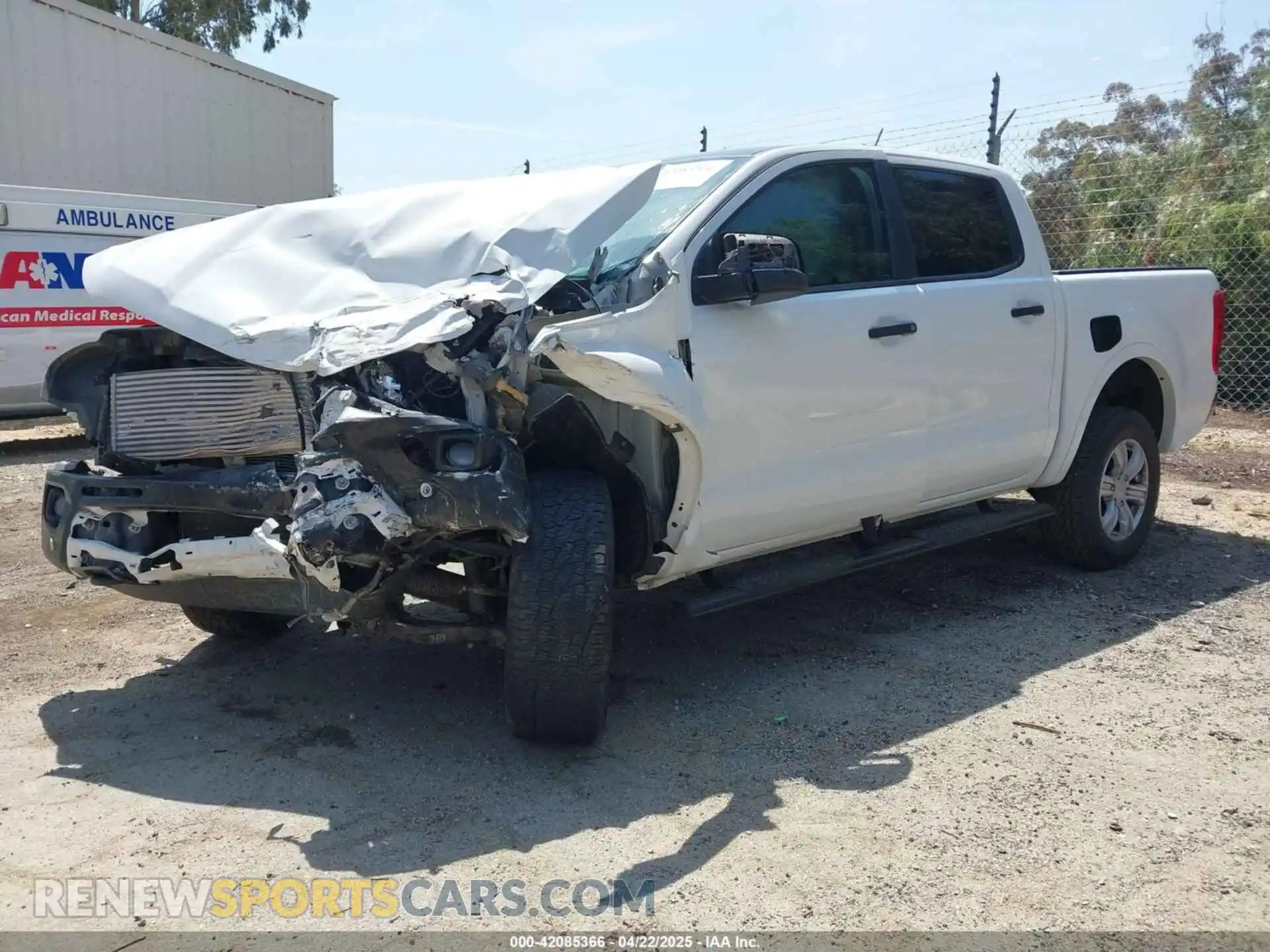 2 Photograph of a damaged car 1FTER4EH6KLA50002 FORD RANGER 2019