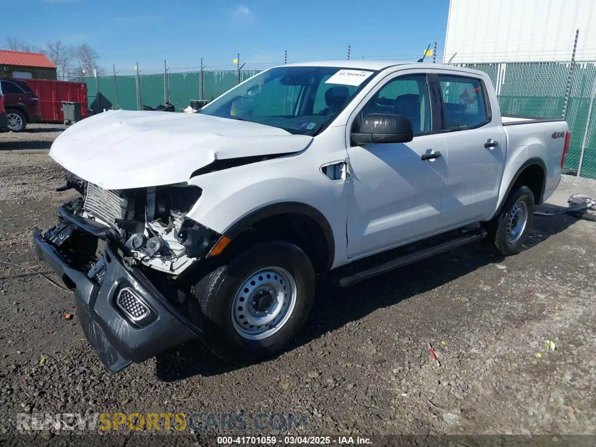 2 Photograph of a damaged car 1FTER4FH1KLB13599 FORD RANGER 2019