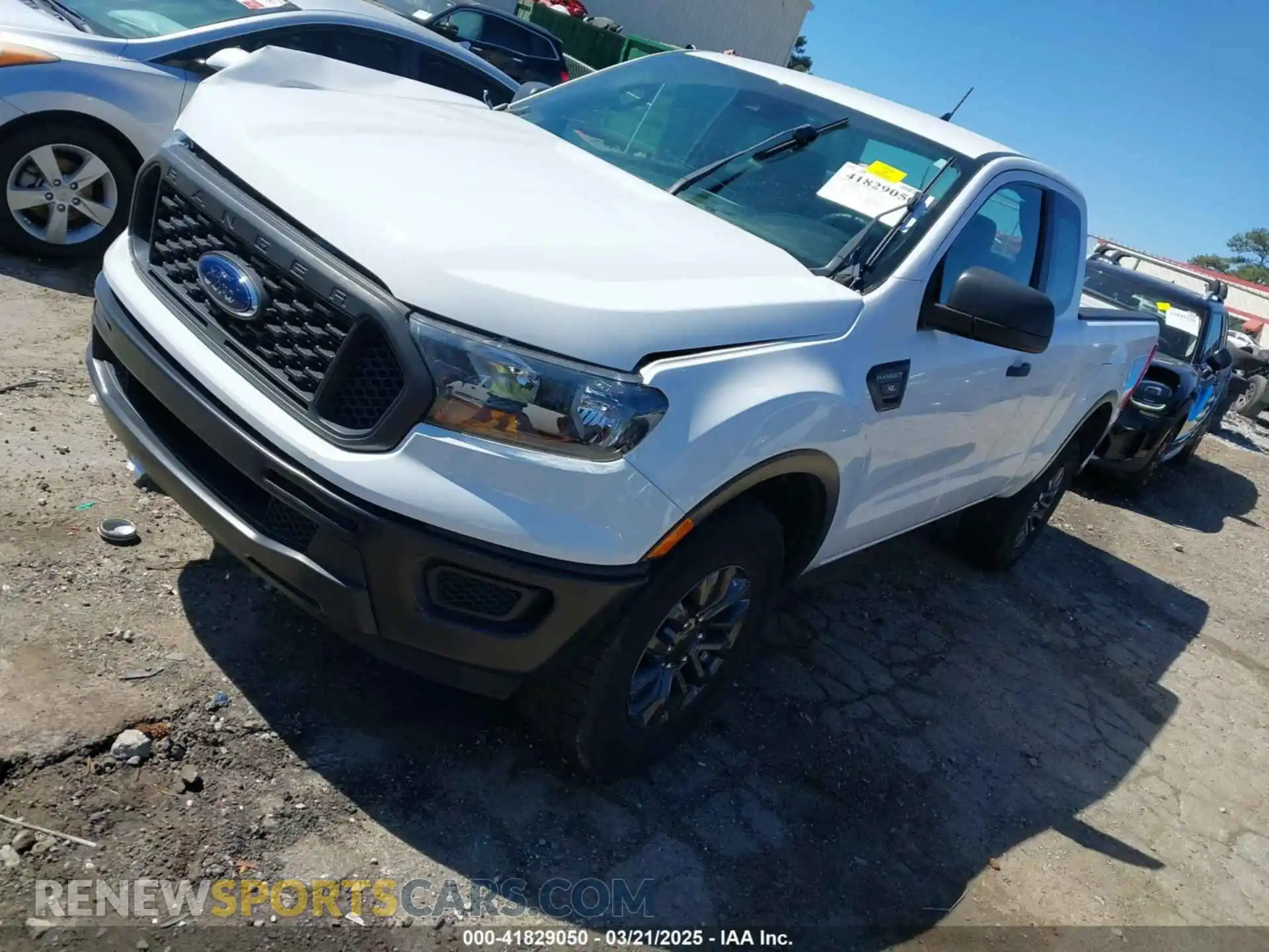 2 Photograph of a damaged car 1FTER1EHXLLA81544 FORD RANGER 2020