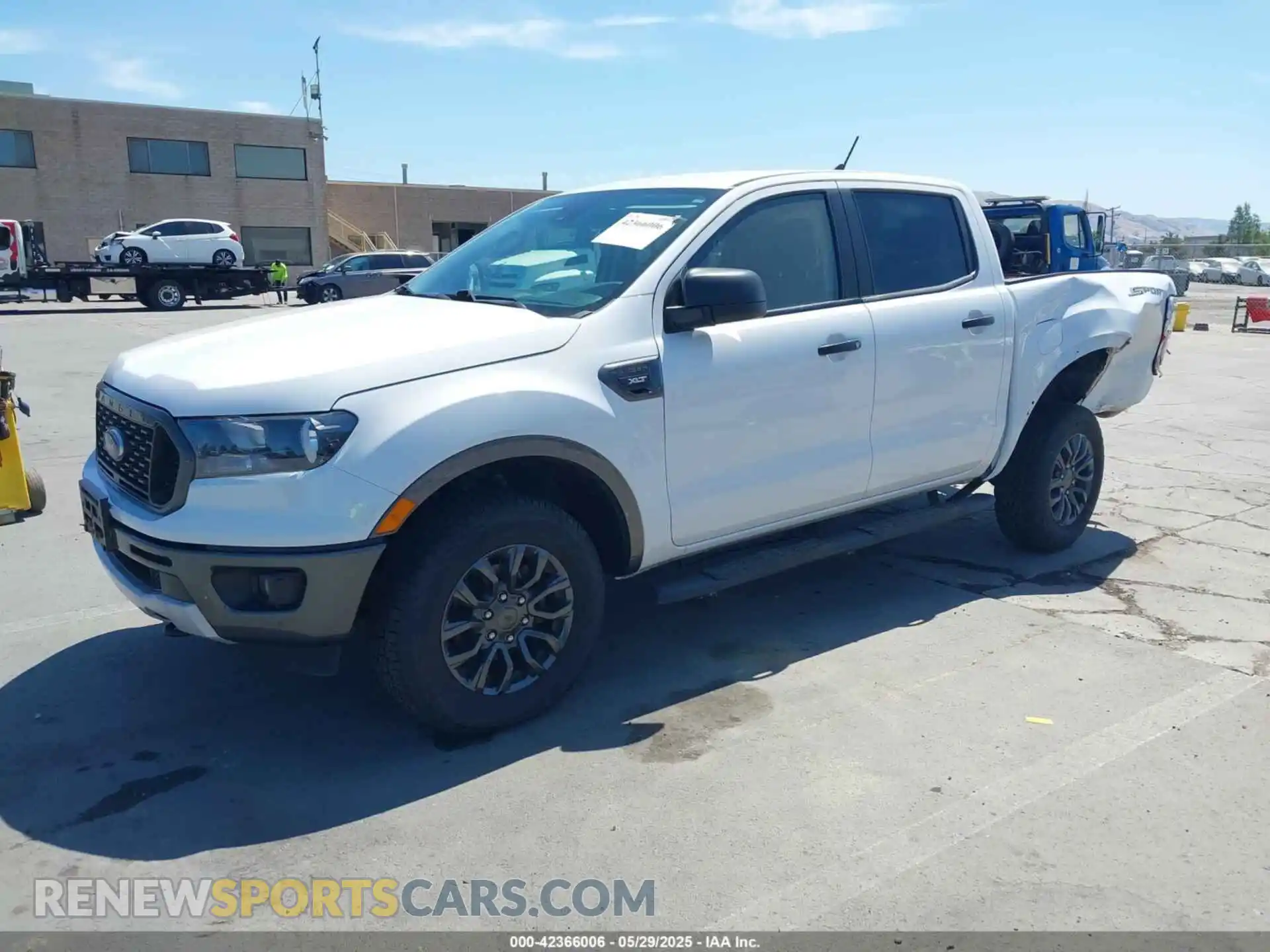 2 fotografías del automóvil dañado 1FTER4EH5LLA55211 FORD RANGER 2020