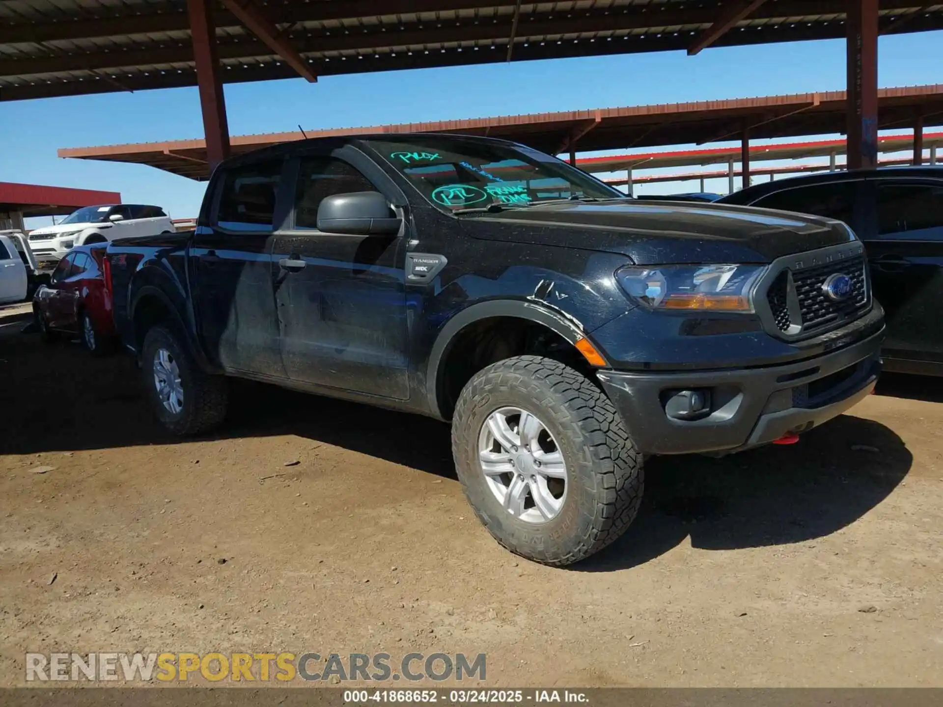 1 Photograph of a damaged car 1FTER4FH0LLA59150 FORD RANGER 2020