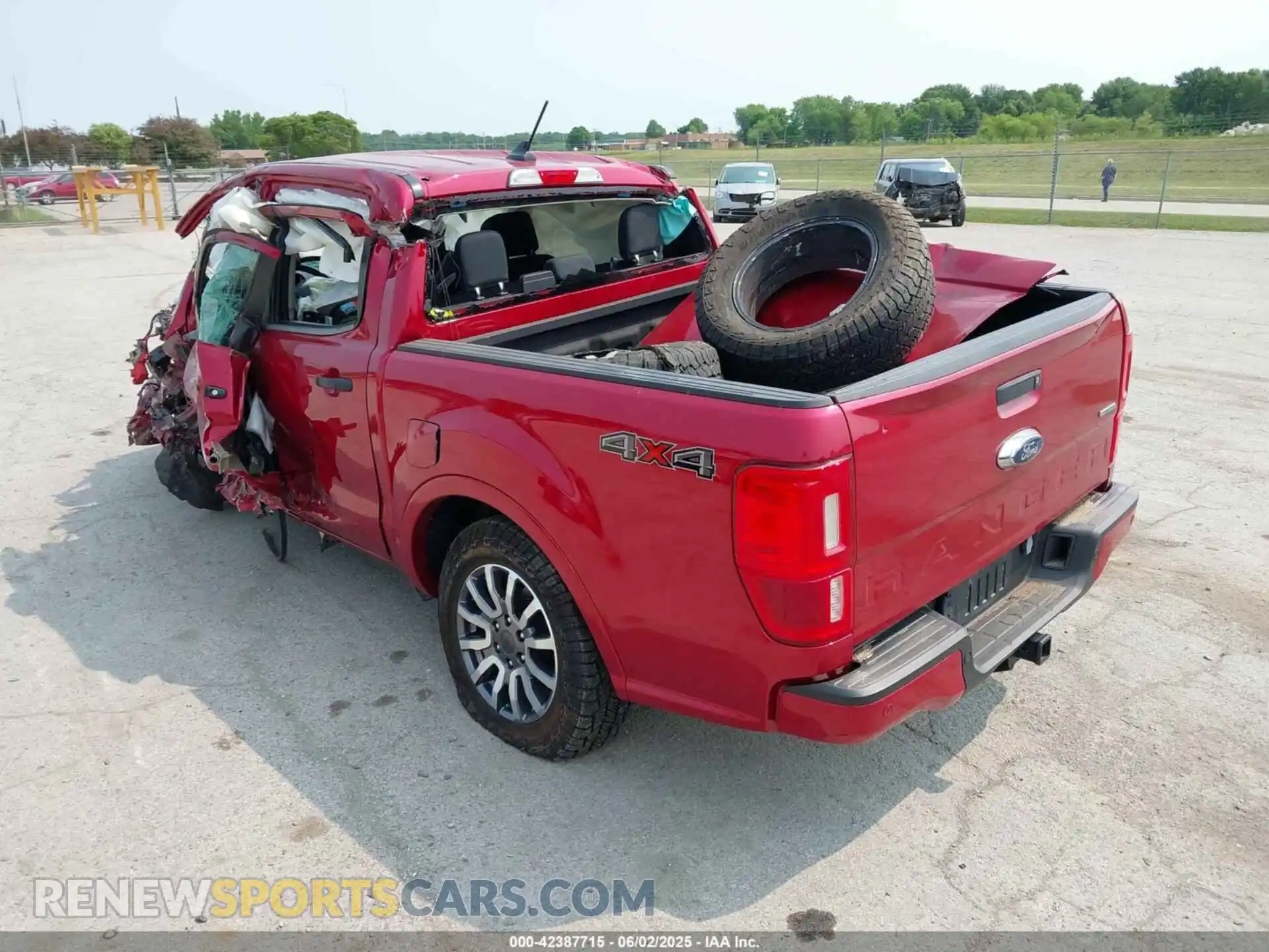 3 Photograph of a damaged car 1FTER4FH4LLA01185 FORD RANGER 2020