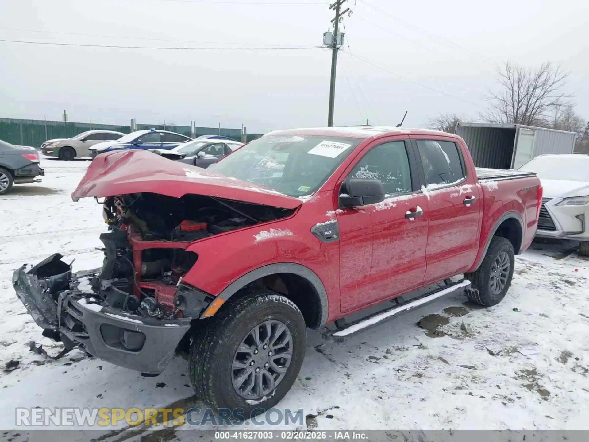 2 Photograph of a damaged car 1FTER4FH6LLA97899 FORD RANGER 2020