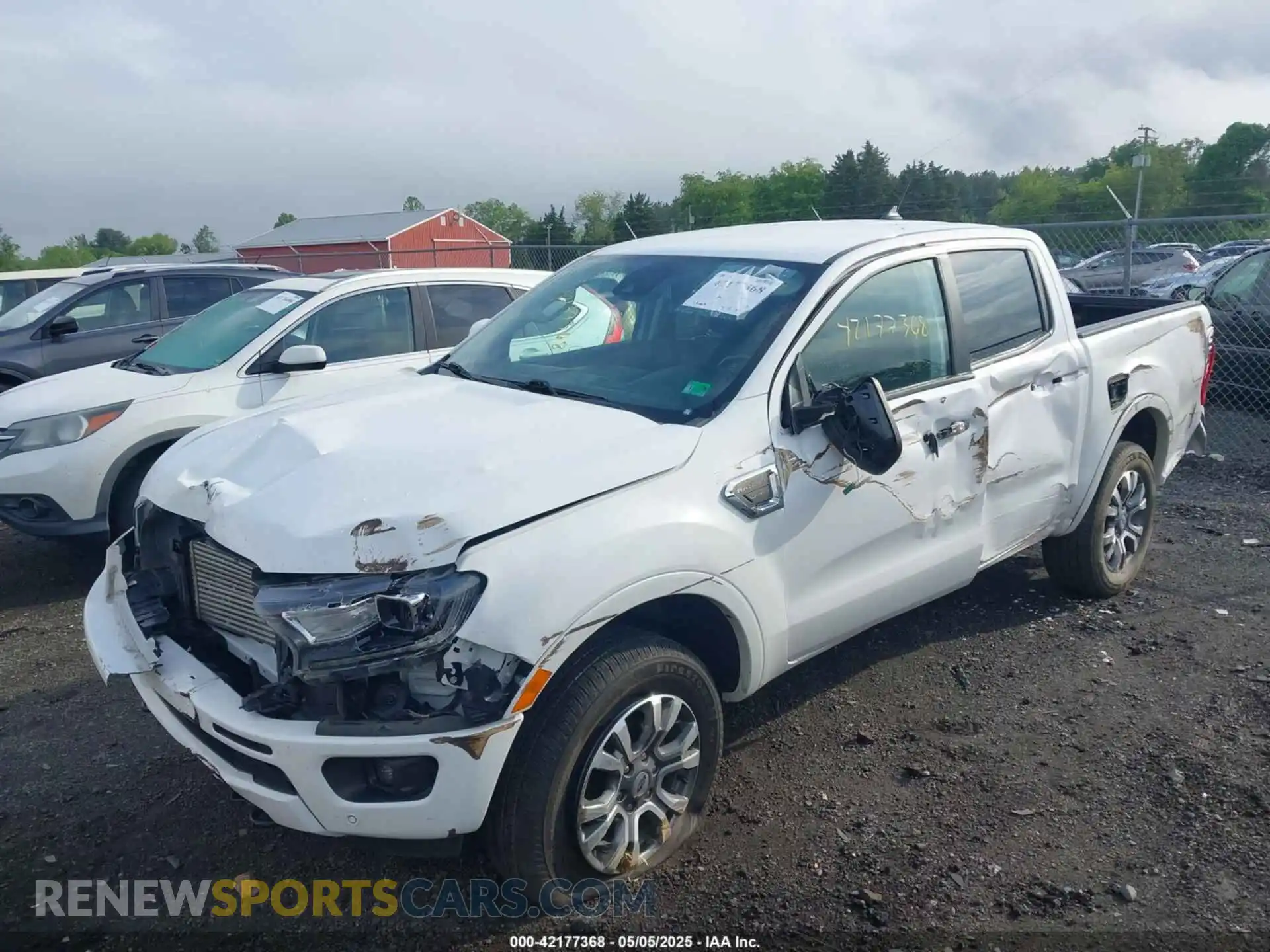 2 fotografías del automóvil dañado 1FTER4FHOLLA26021 FORD RANGER 2020
