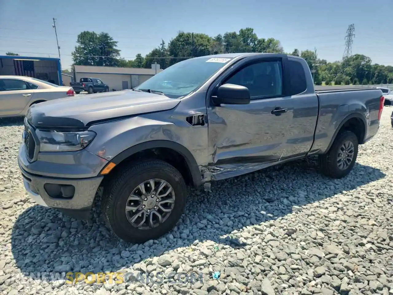 1 Photograph of a damaged car 1FTER1EH0MLD18155 FORD RANGER 2021
