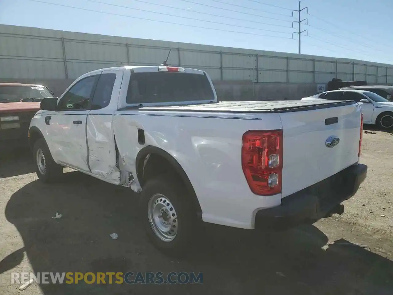 2 Photograph of a damaged car 1FTER1EH2MLD10008 FORD RANGER 2021