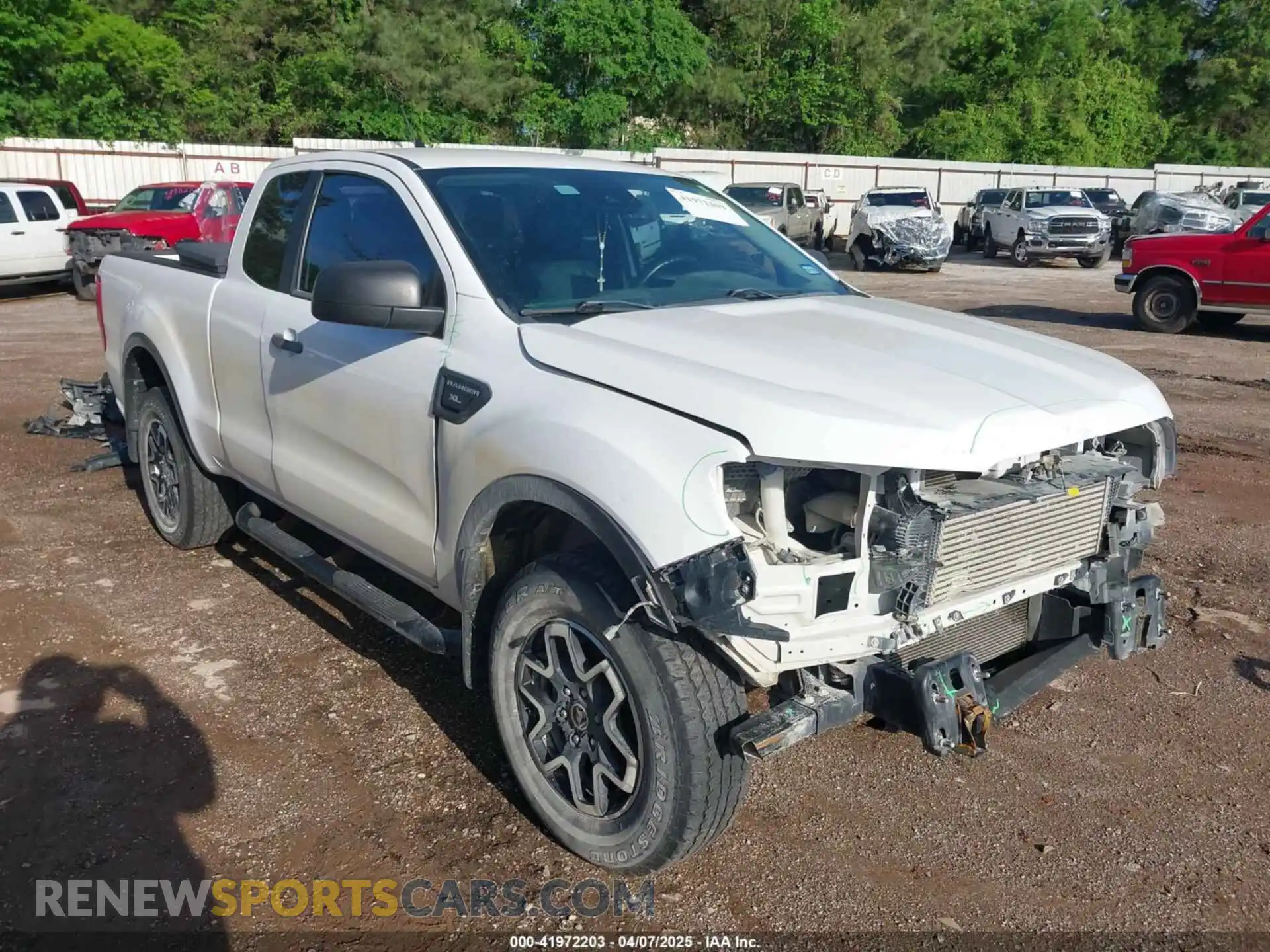 1 Photograph of a damaged car 1FTER1EH3MLD17114 FORD RANGER 2021