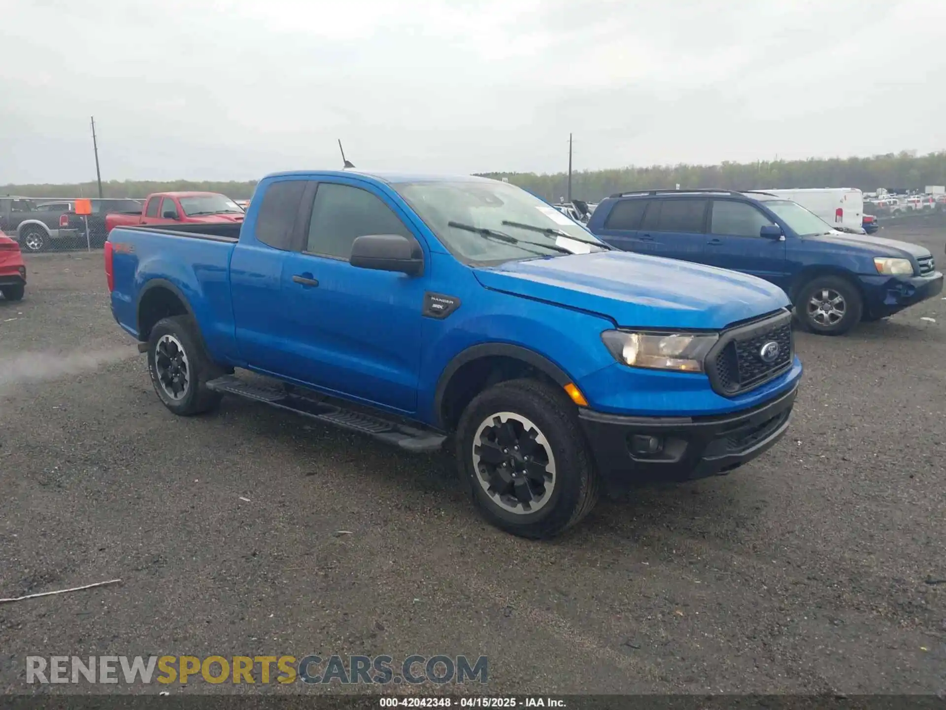 1 Photograph of a damaged car 1FTER1EH3MLD59542 FORD RANGER 2021