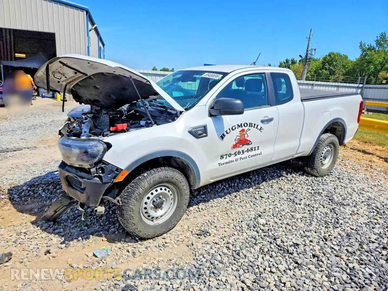 1 Photograph of a damaged car 1FTER1EH9MLD15030 FORD RANGER 2021