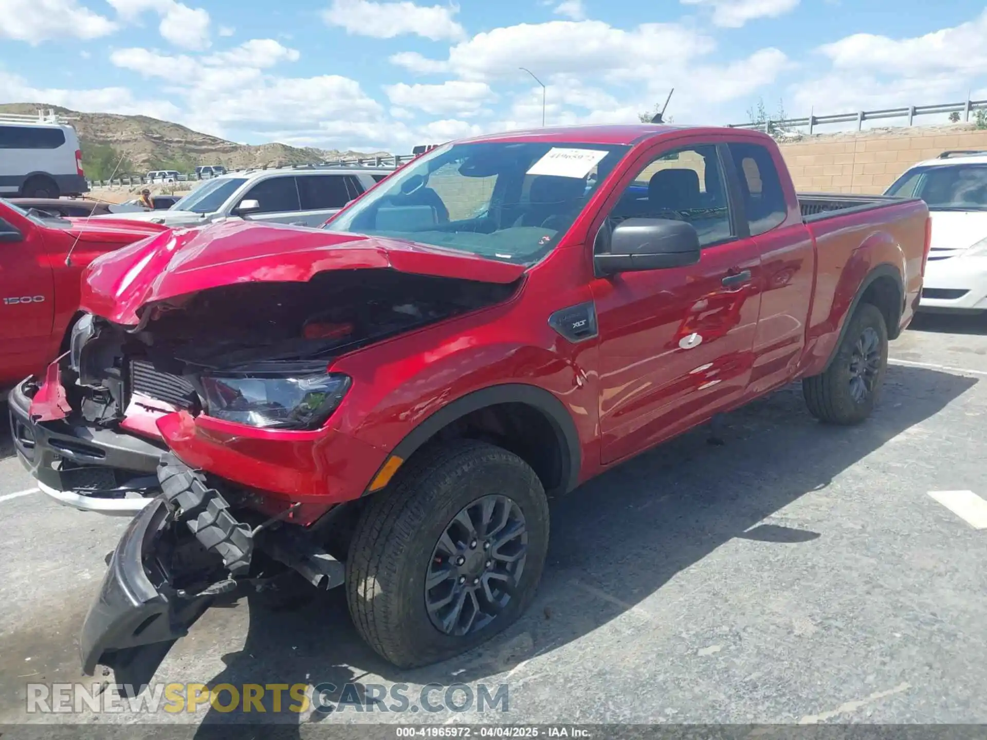 2 Photograph of a damaged car 1FTER1FH0MLD40753 FORD RANGER 2021
