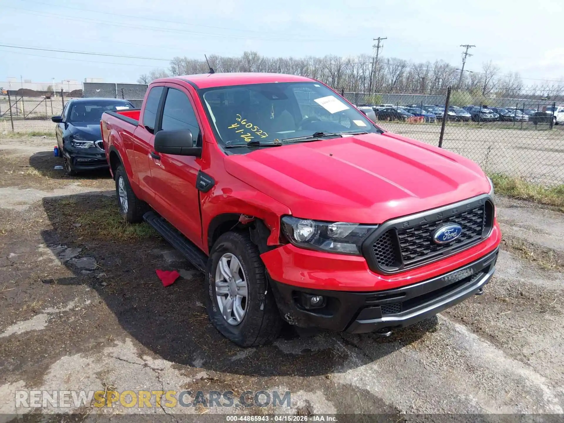1 Photograph of a damaged car 1FTER1FH3MLD42917 FORD RANGER 2021