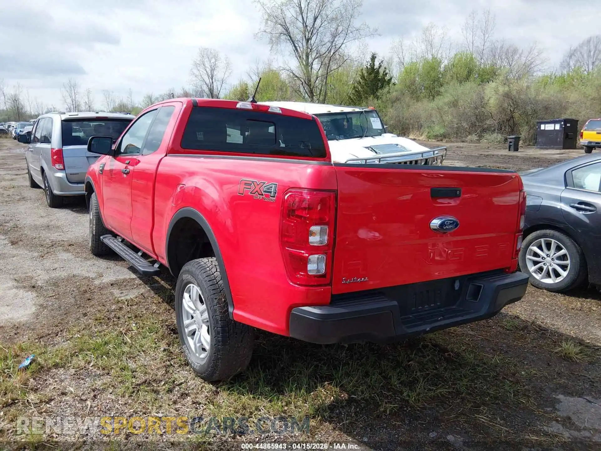 3 Photograph of a damaged car 1FTER1FH3MLD42917 FORD RANGER 2021