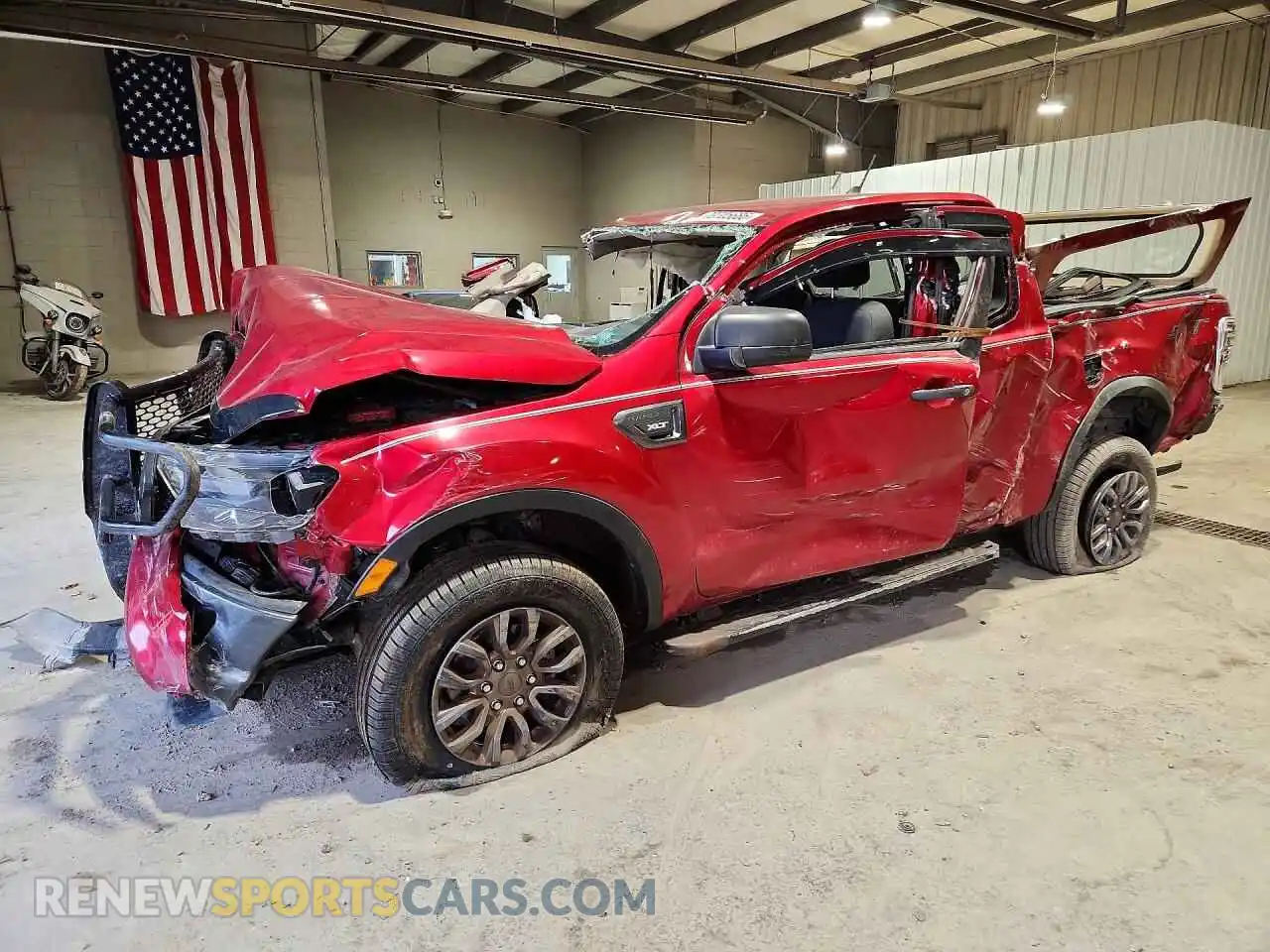 1 Photograph of a damaged car 1FTER1FH3MLD47129 FORD RANGER 2021