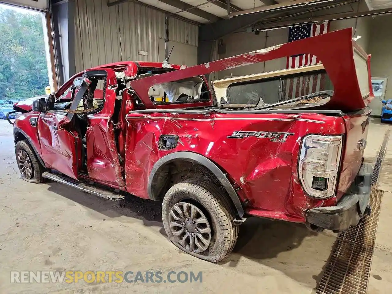 2 Photograph of a damaged car 1FTER1FH3MLD47129 FORD RANGER 2021